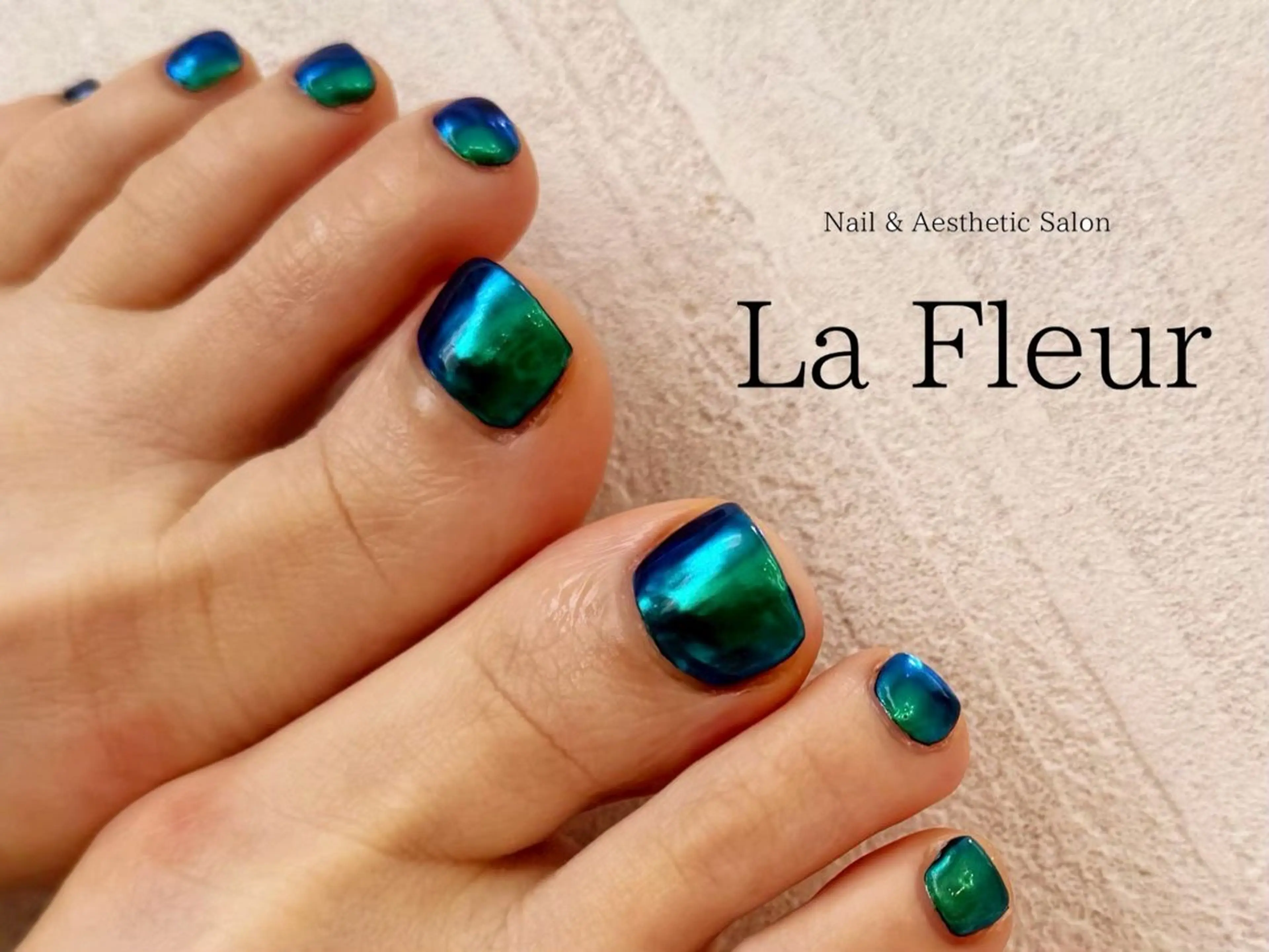 🍇フット　ミラーワンカラー（オフあり）🍇の写真