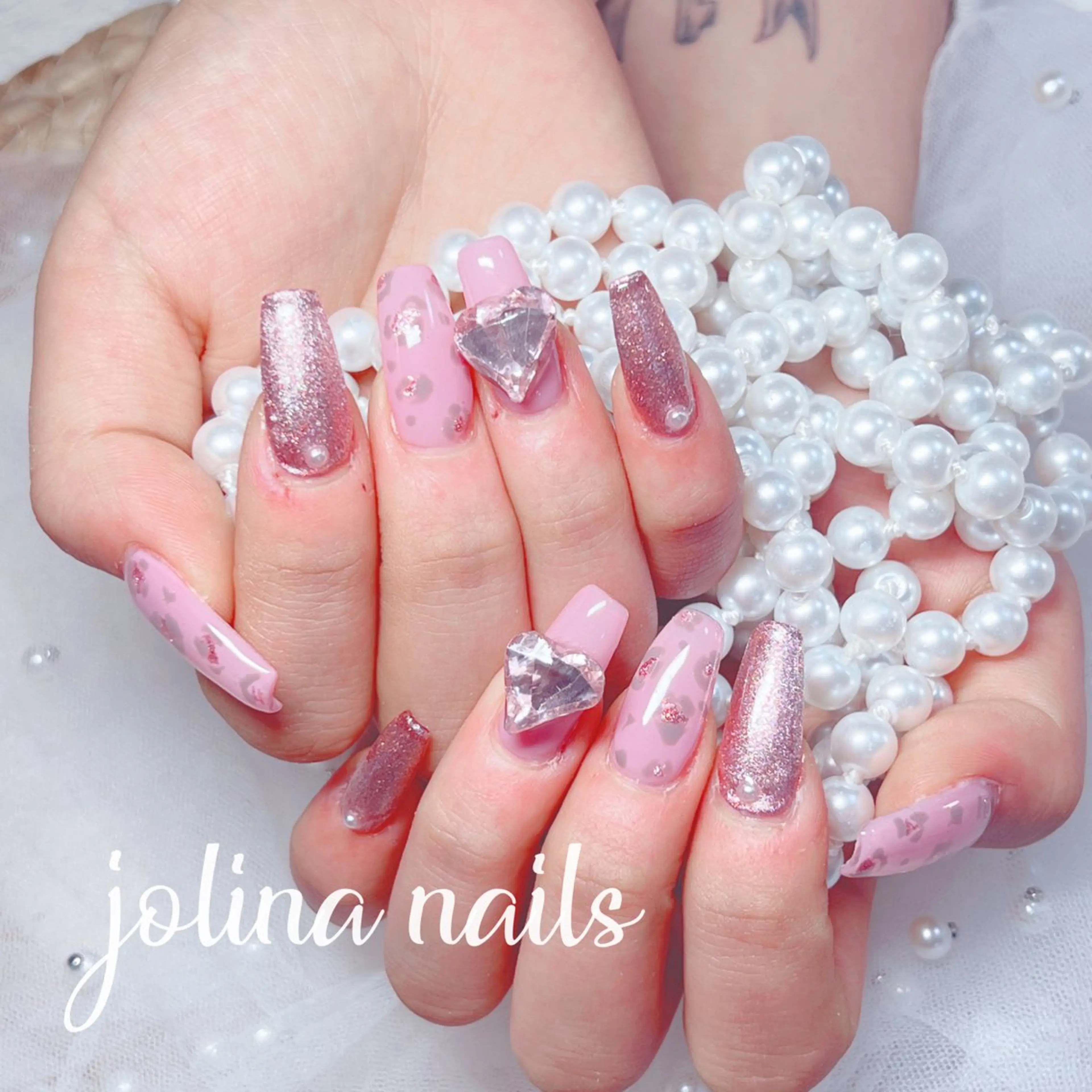 ネイル スカルプネイル ネイルチップ jolina nails鶴見店のネイルデザイン