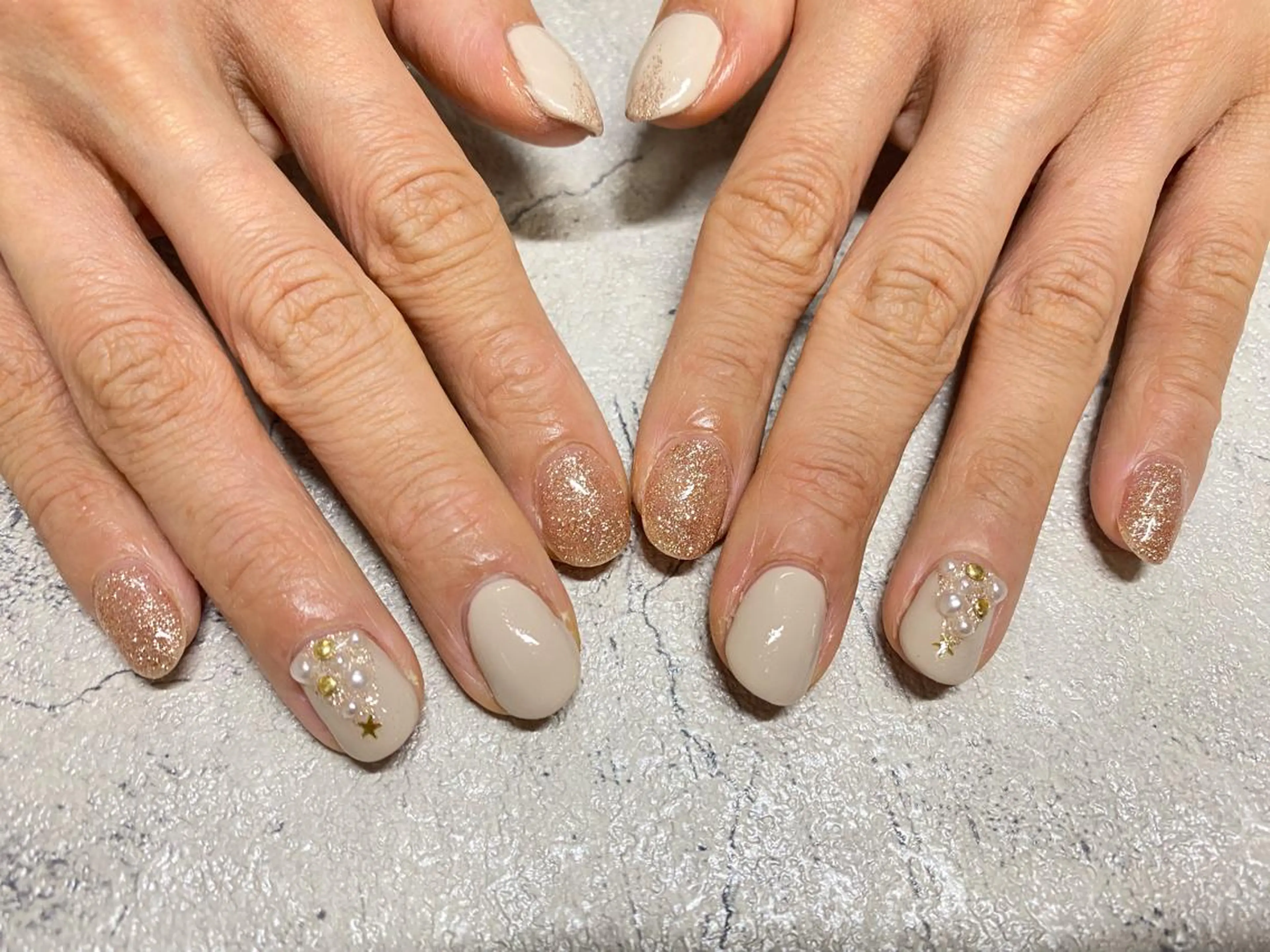 ネイル ハンドネイル Mogu nail 二子玉川のネイルデザイン