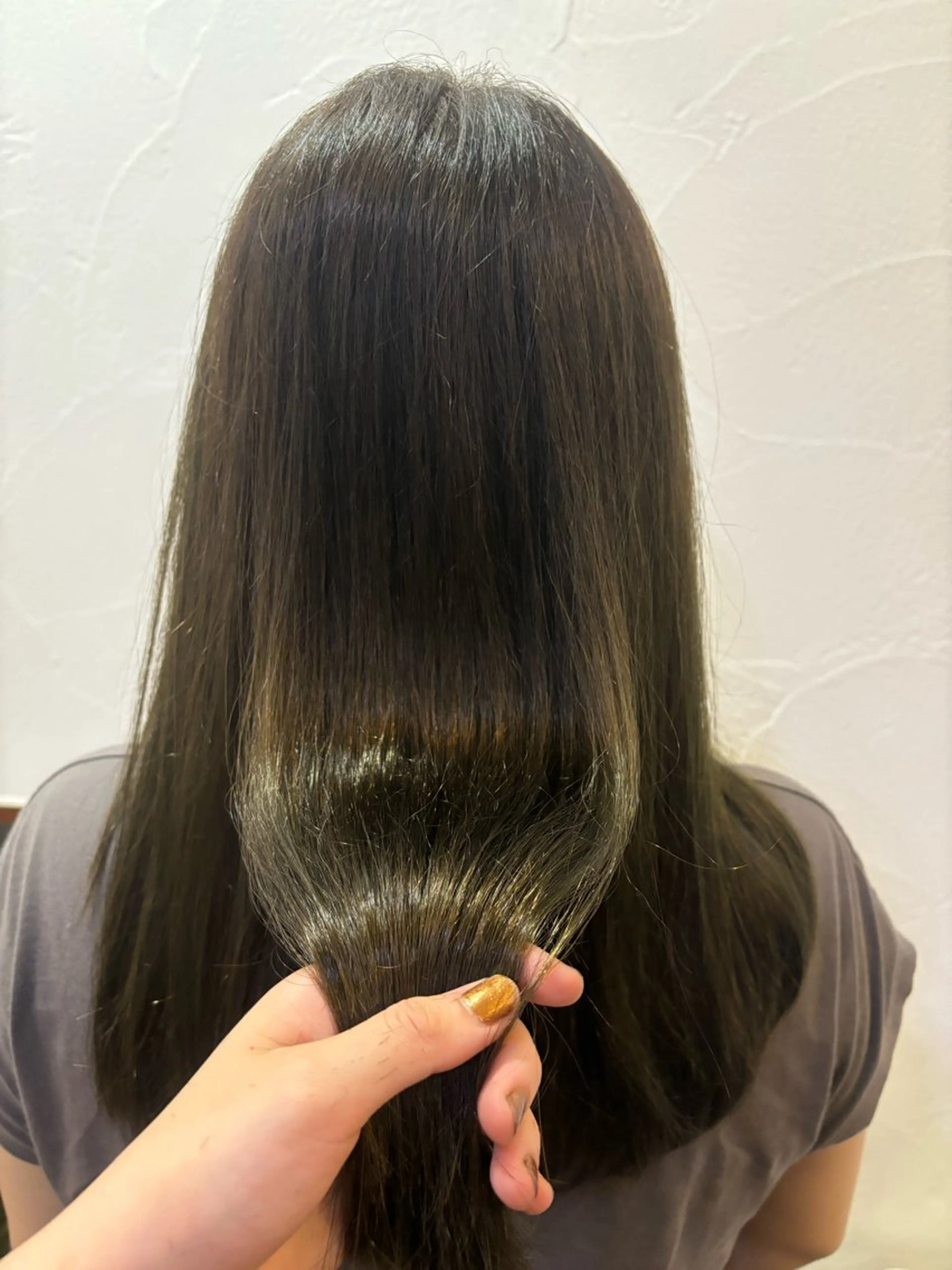 ロング トリートメント カット ヘアカラー トリートメント Haute Couture Rencontrer 七条店【オートクチュール・ランコントレ】所属・スタイリスト/ えぐちりほのヘアスタイル