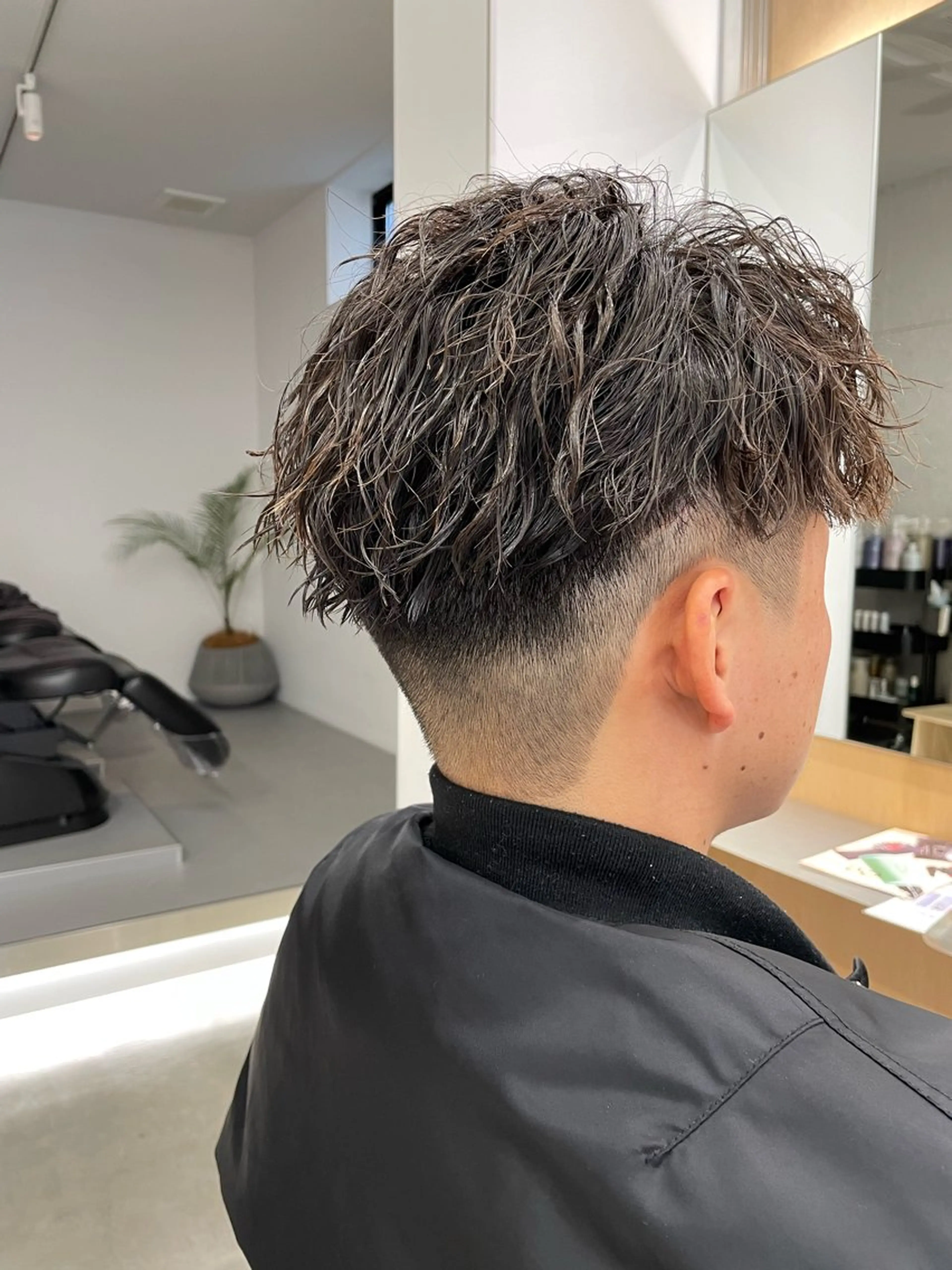 ショート パーマ メンズ 髪質改善/茅ヶ崎 マツモト リョウのヘアスタイル