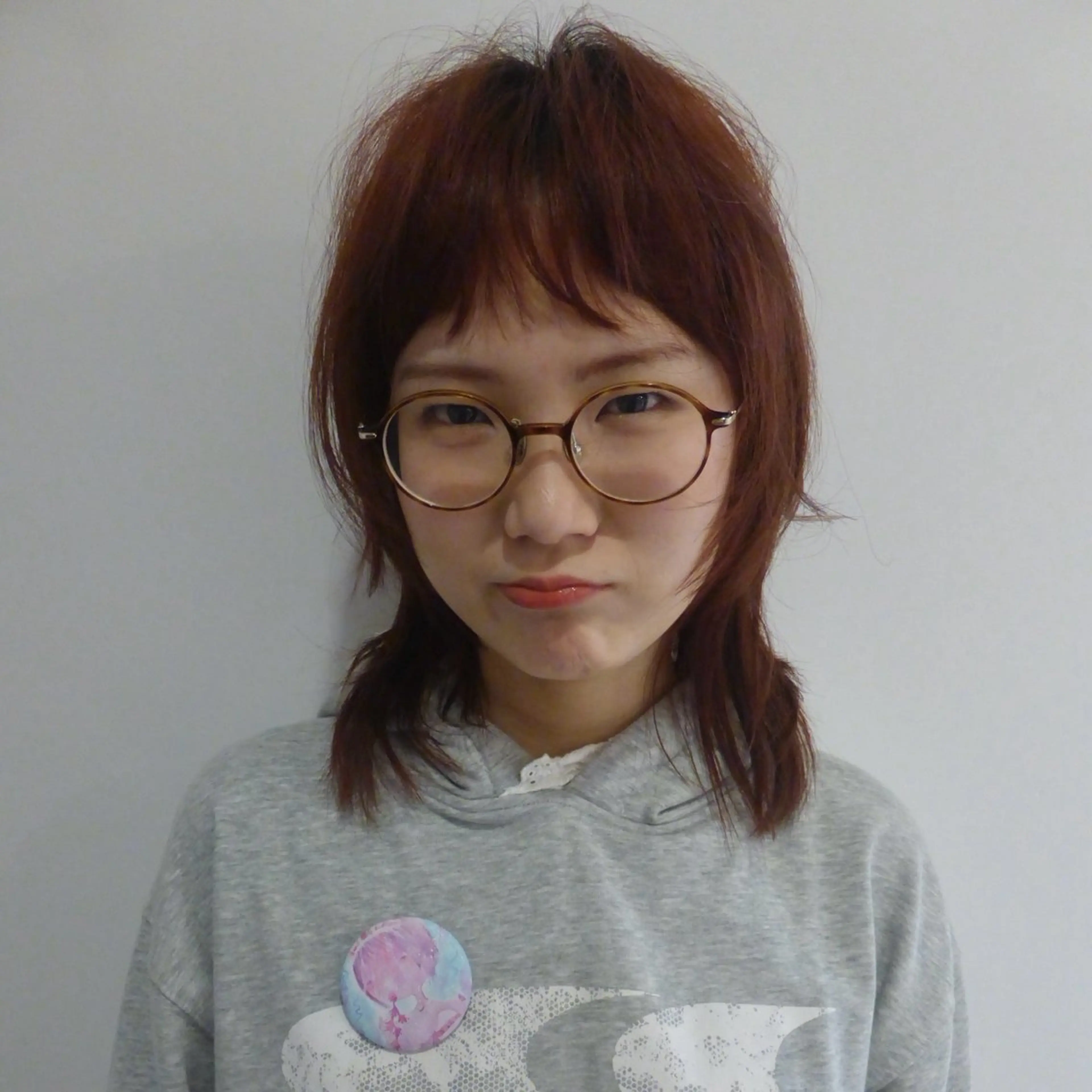 ミディアム カット 似合わせデザイン໒꒱ rioのヘアスタイル