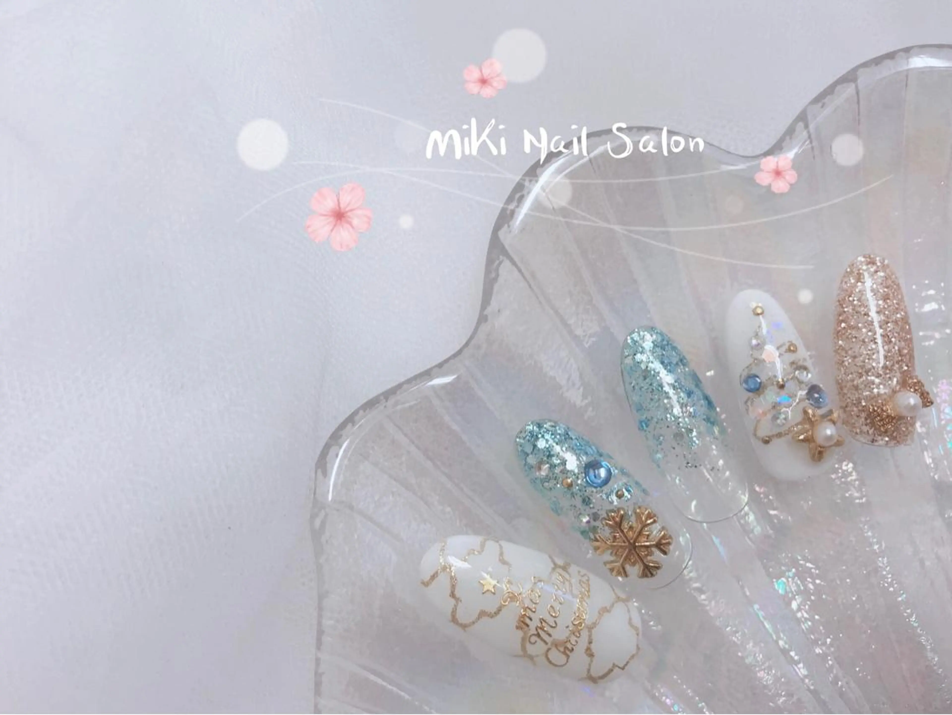 ネイル MiKi Nai池袋 長さだし得意のネイルデザイン