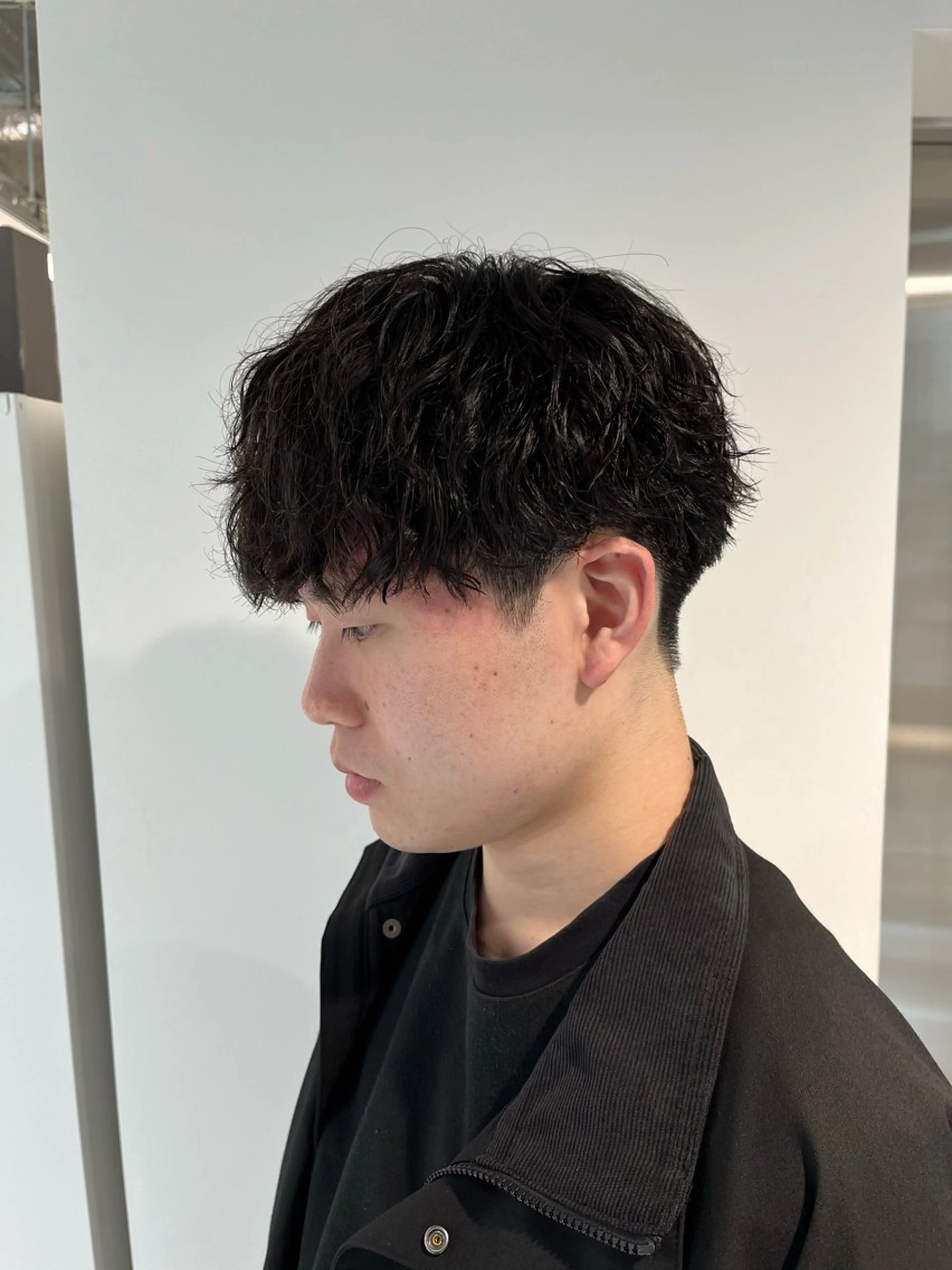 ショート パーマ メンズ 🏆メンズヘア特化 🥇代表りんぺーのヘアスタイル