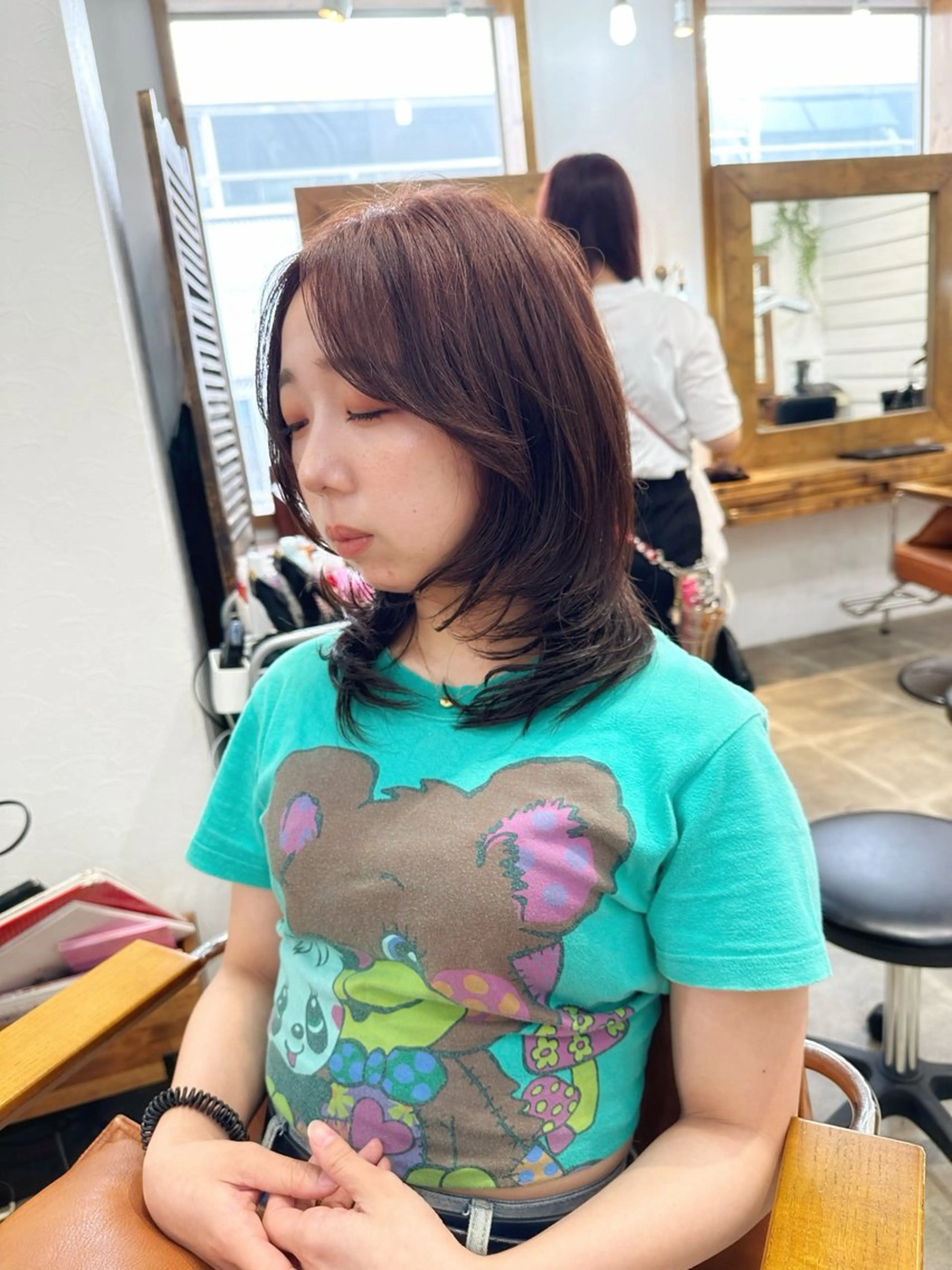 ショート カラー ショートボブ ハンサムショート ボブ くせ毛 ショートヘア カット ヘアカラー newline銀座所属・銀座ショート/ 大人ショート/金子涼のヘアスタイル