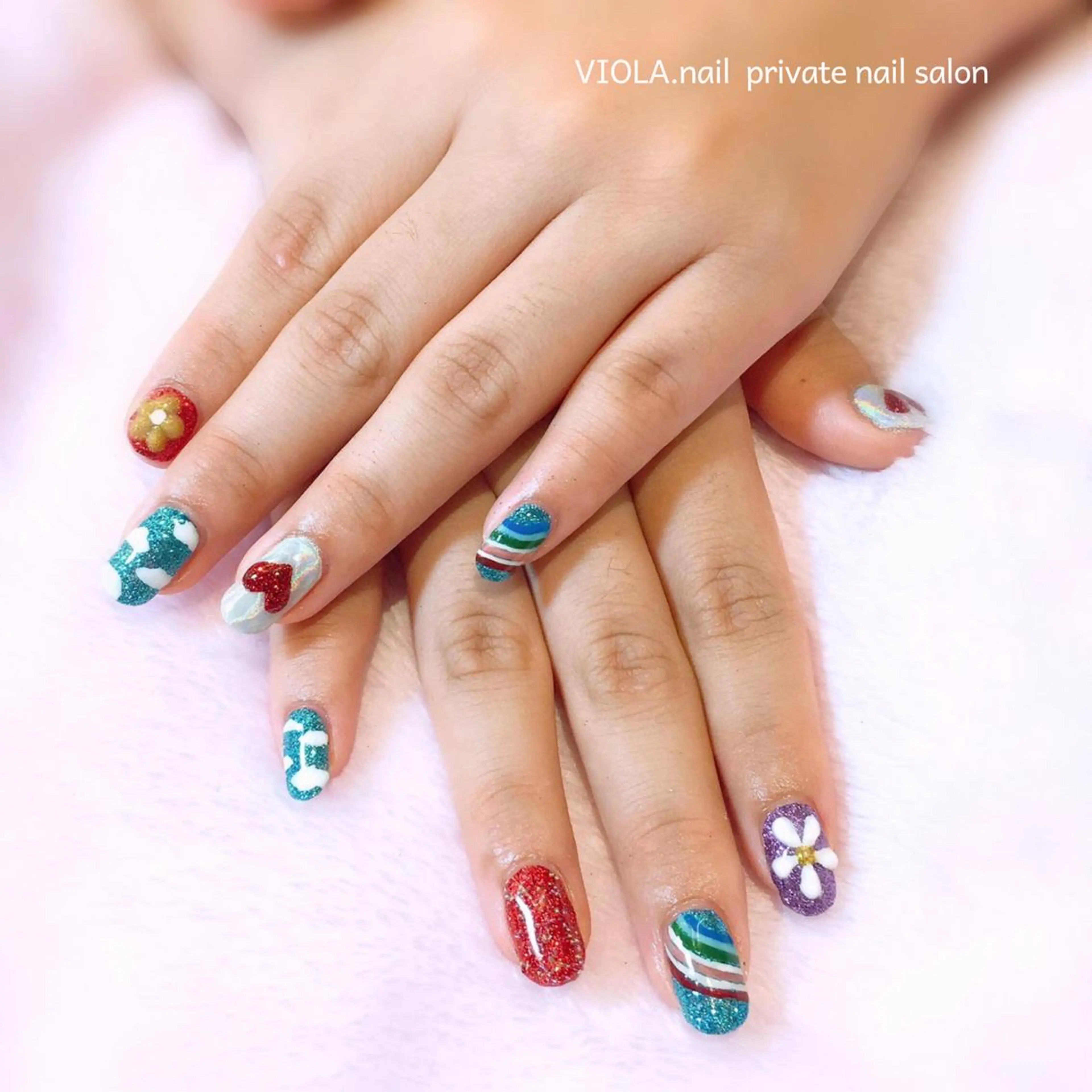ネイル ハンドネイル VIOLA .nailのネイルデザイン