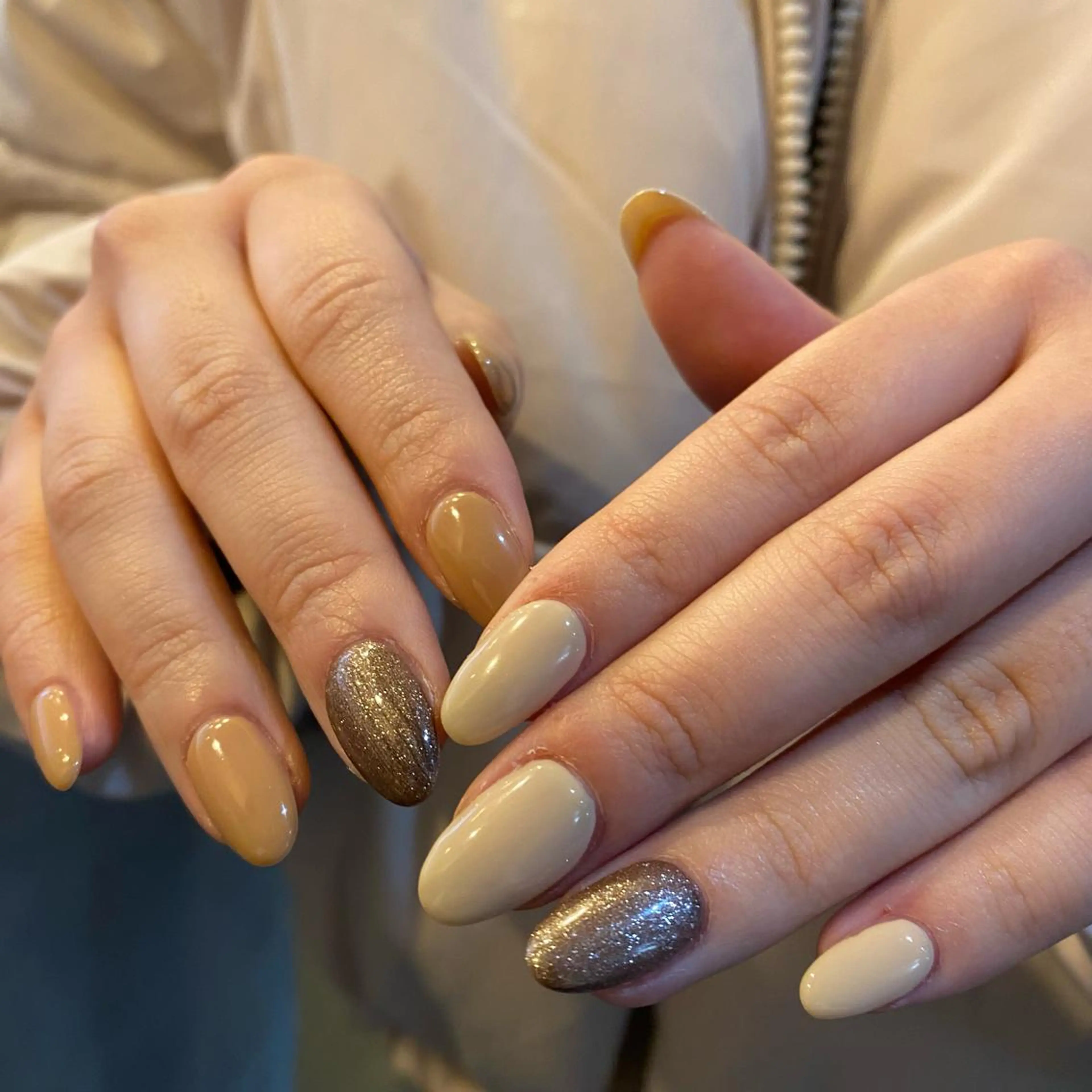 カラー ネイル ハンドネイル scre as Etelのネイルデザイン