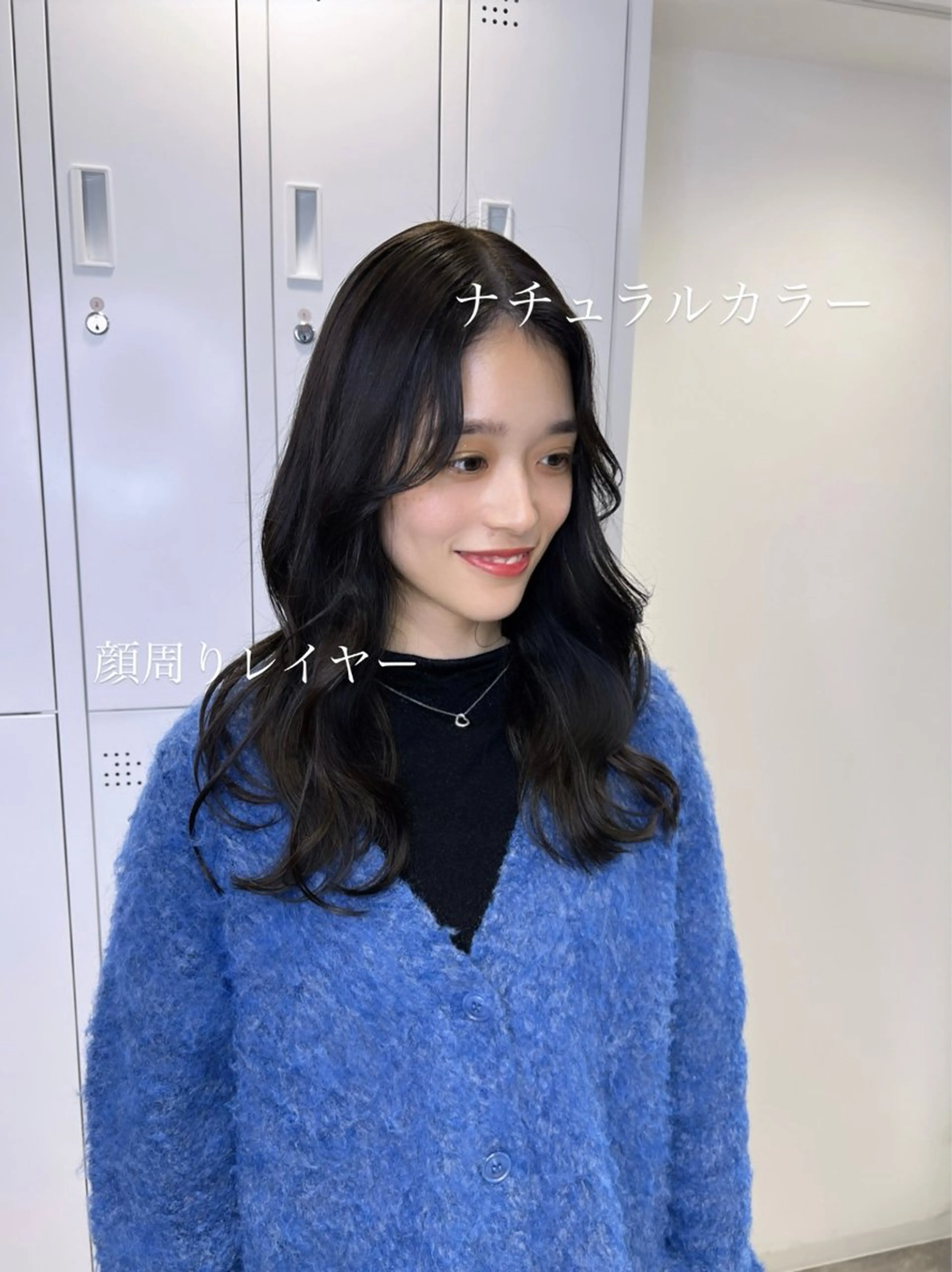 セミロング カラー 透明感/レイヤー 🇰🇷tomonaのヘアスタイル