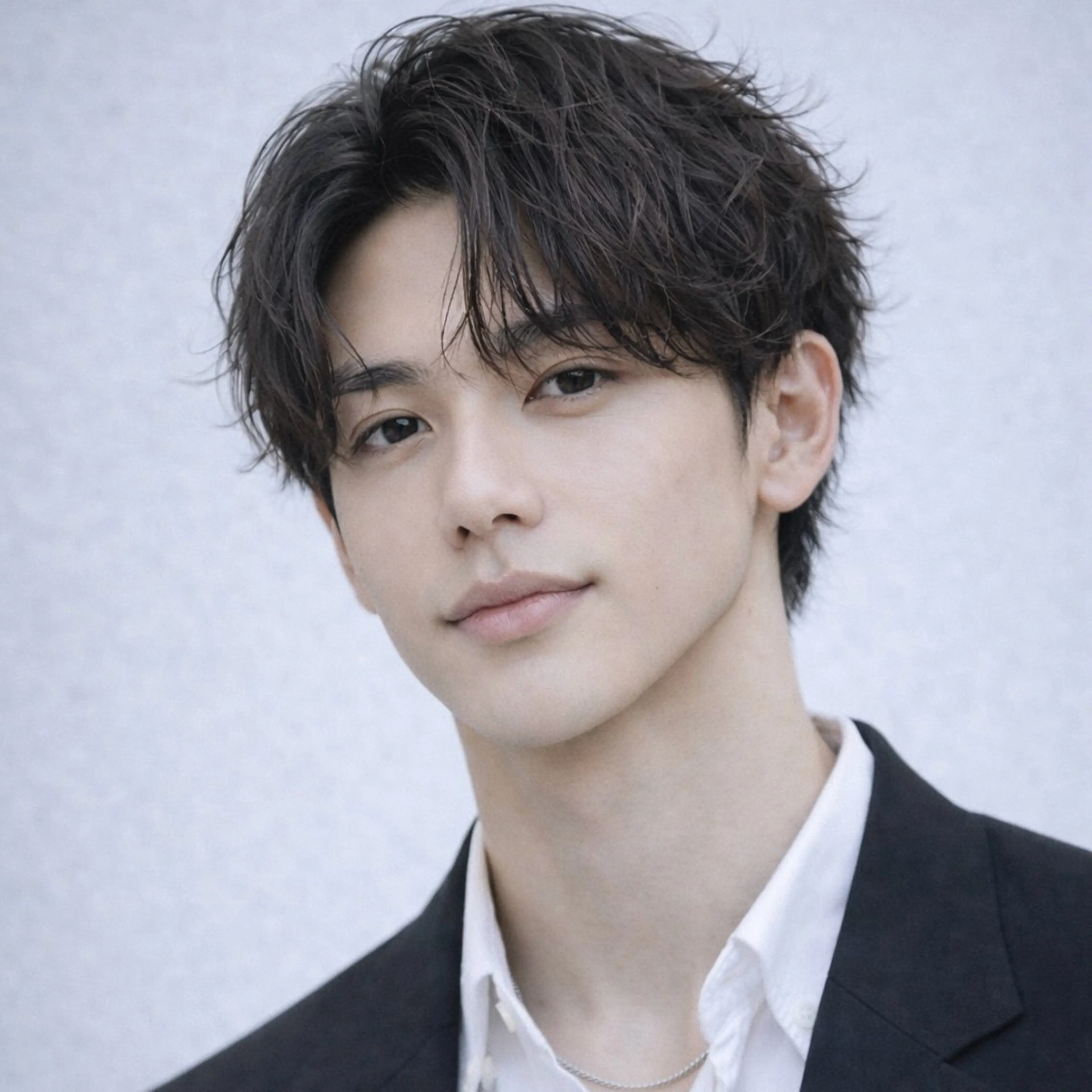 メンズ カット パーマ 表参道フェザーパーマ ニュアンスパーマのヘアスタイル