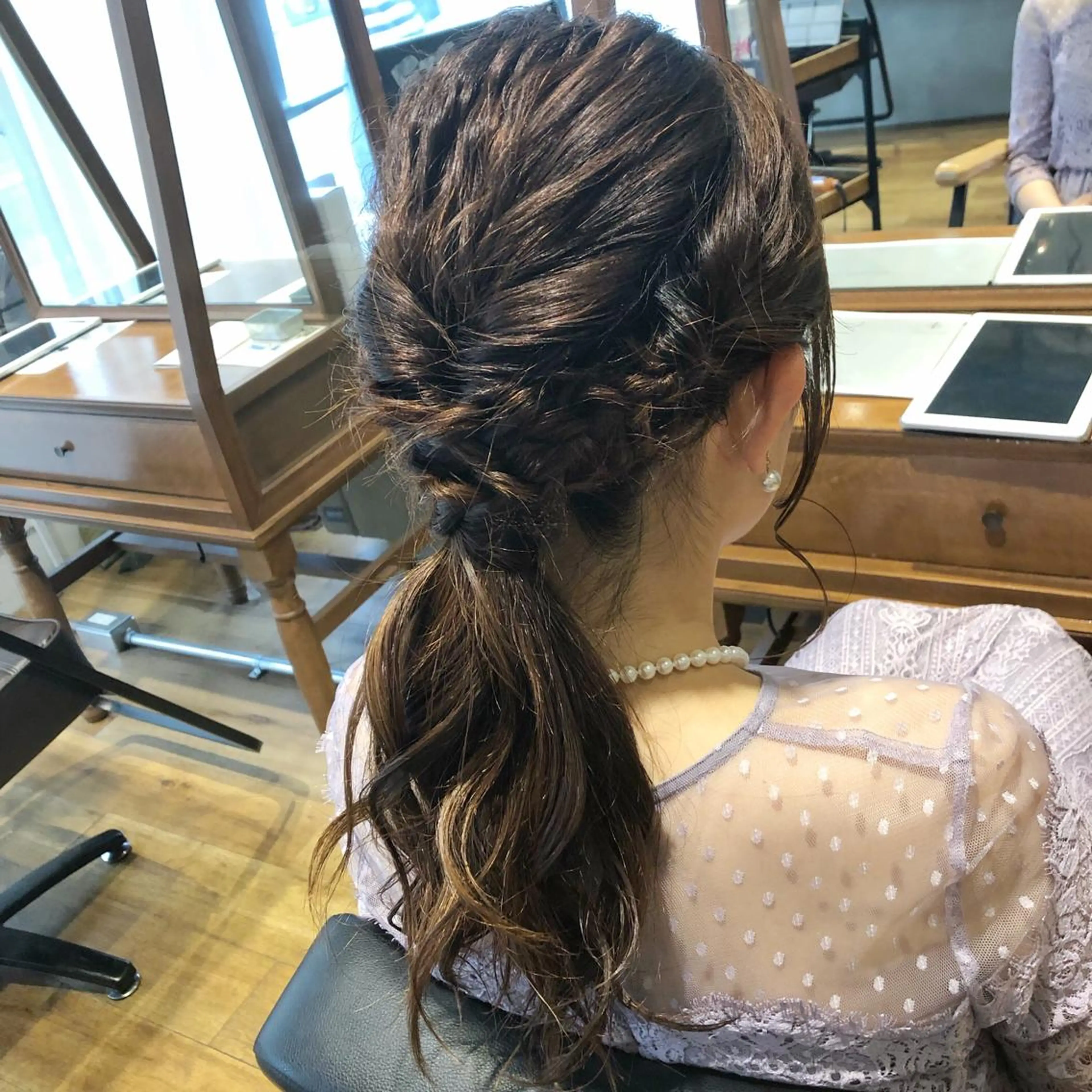 ロング ヘアアレンジ ポニーテール ◇おの あすか◇のヘアスタイル