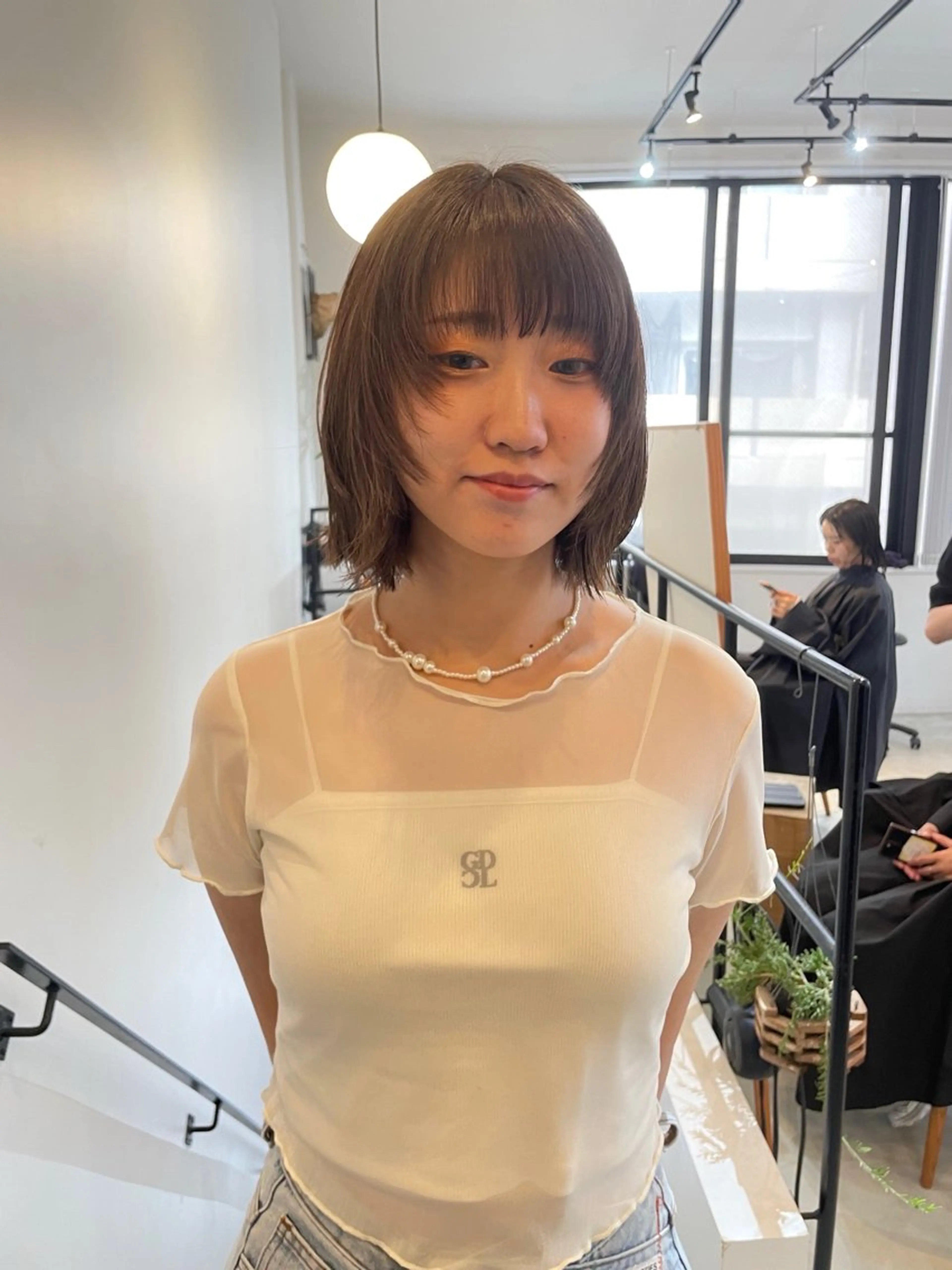 ショート カット ヘアカラー トリートメント ボブ／パーマ指名 No. 1🍃れんとのヘアスタイル