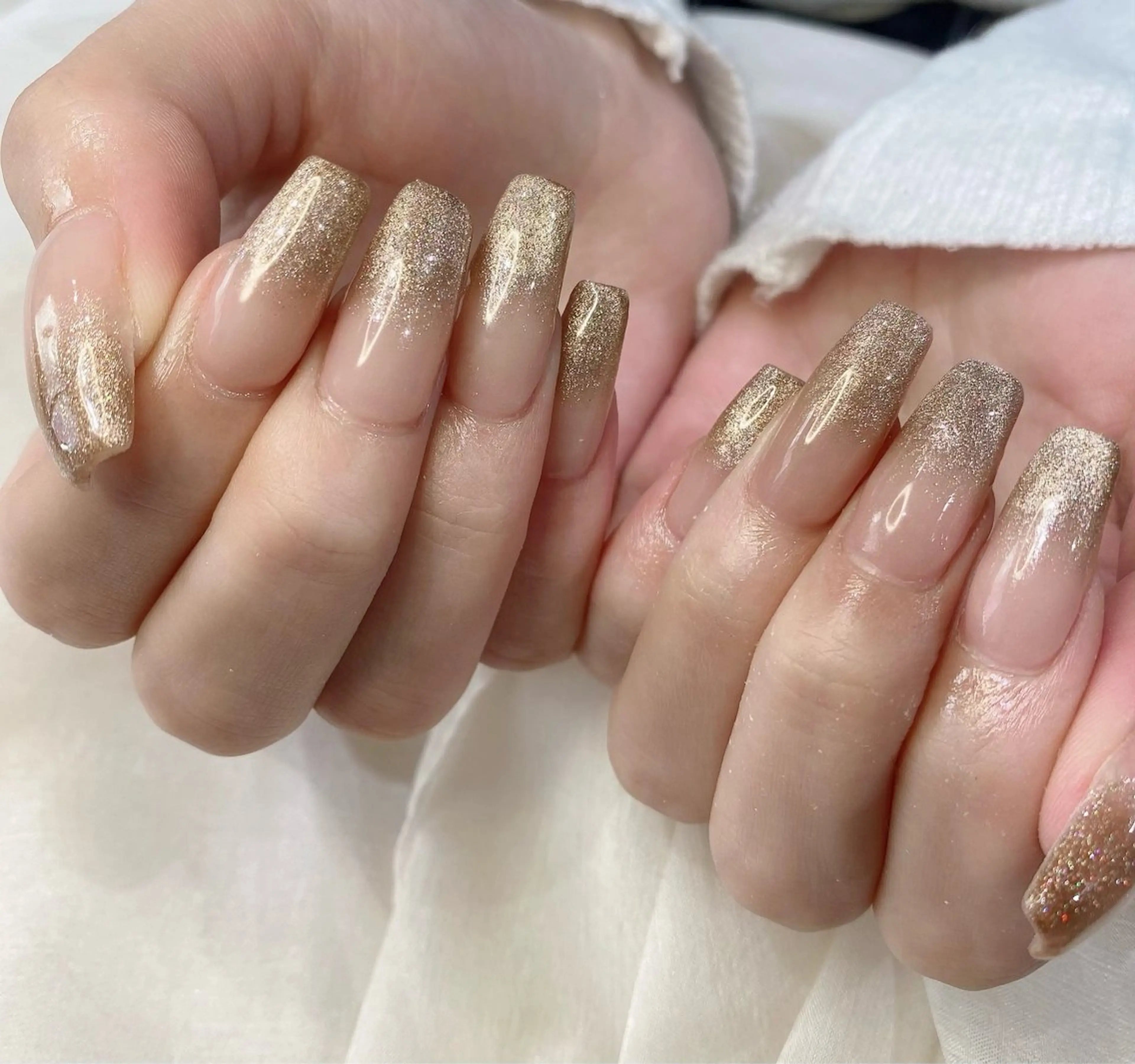 セミロング ハンドネイル JNA認定講師🌸 RIEのネイルデザイン