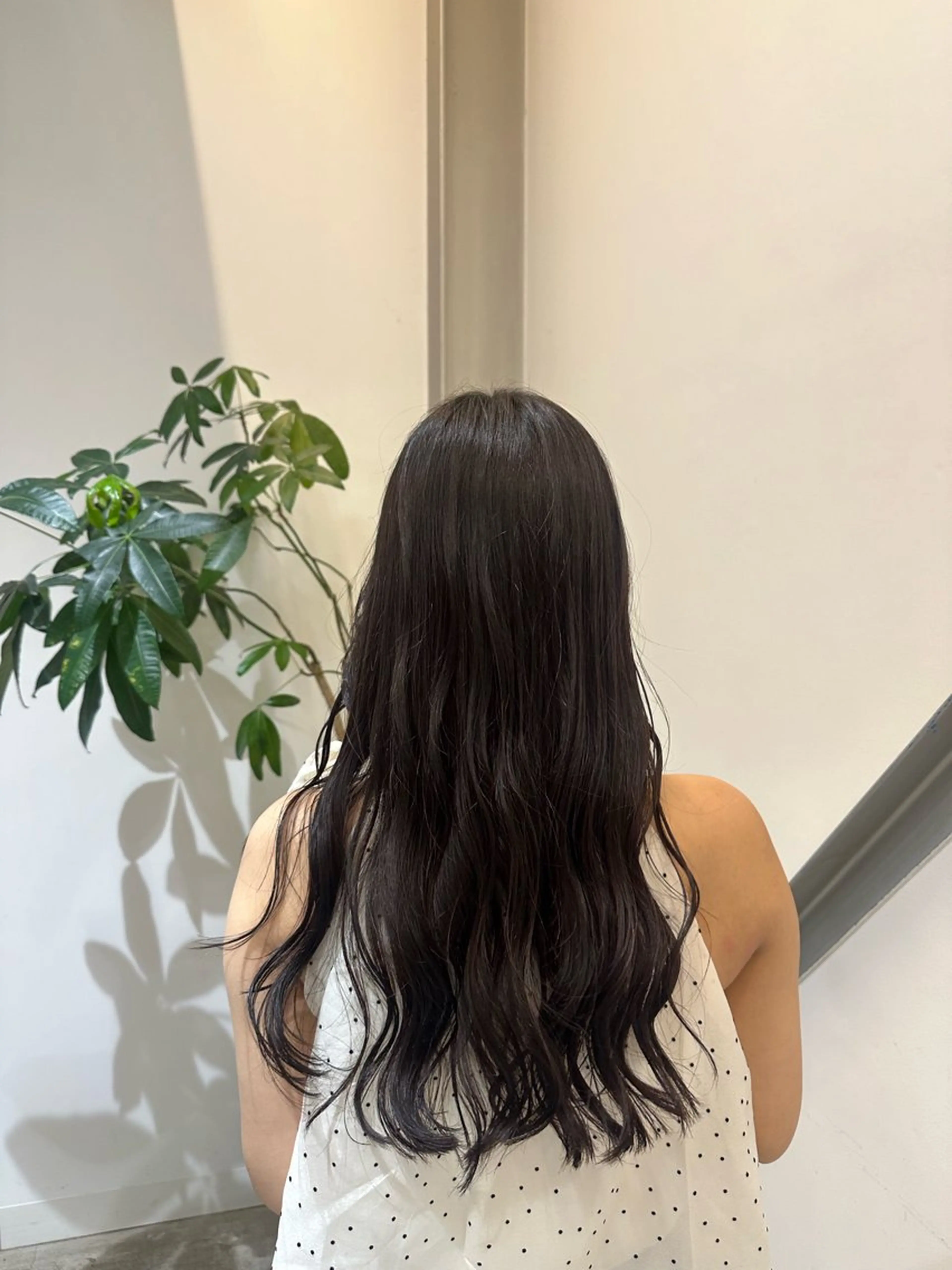 ロング 松井 雅のヘアスタイル