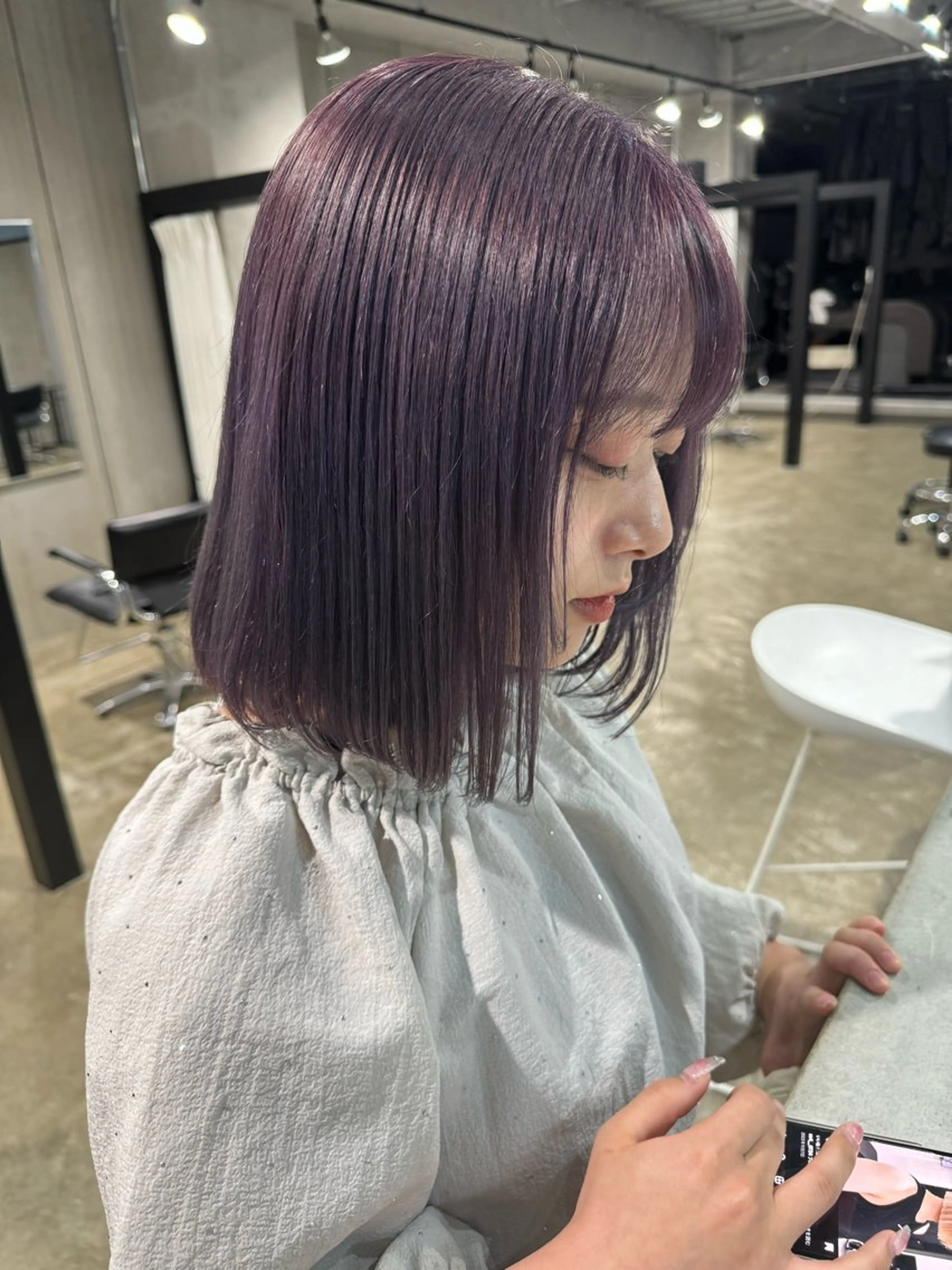 ダブルカラーの写真