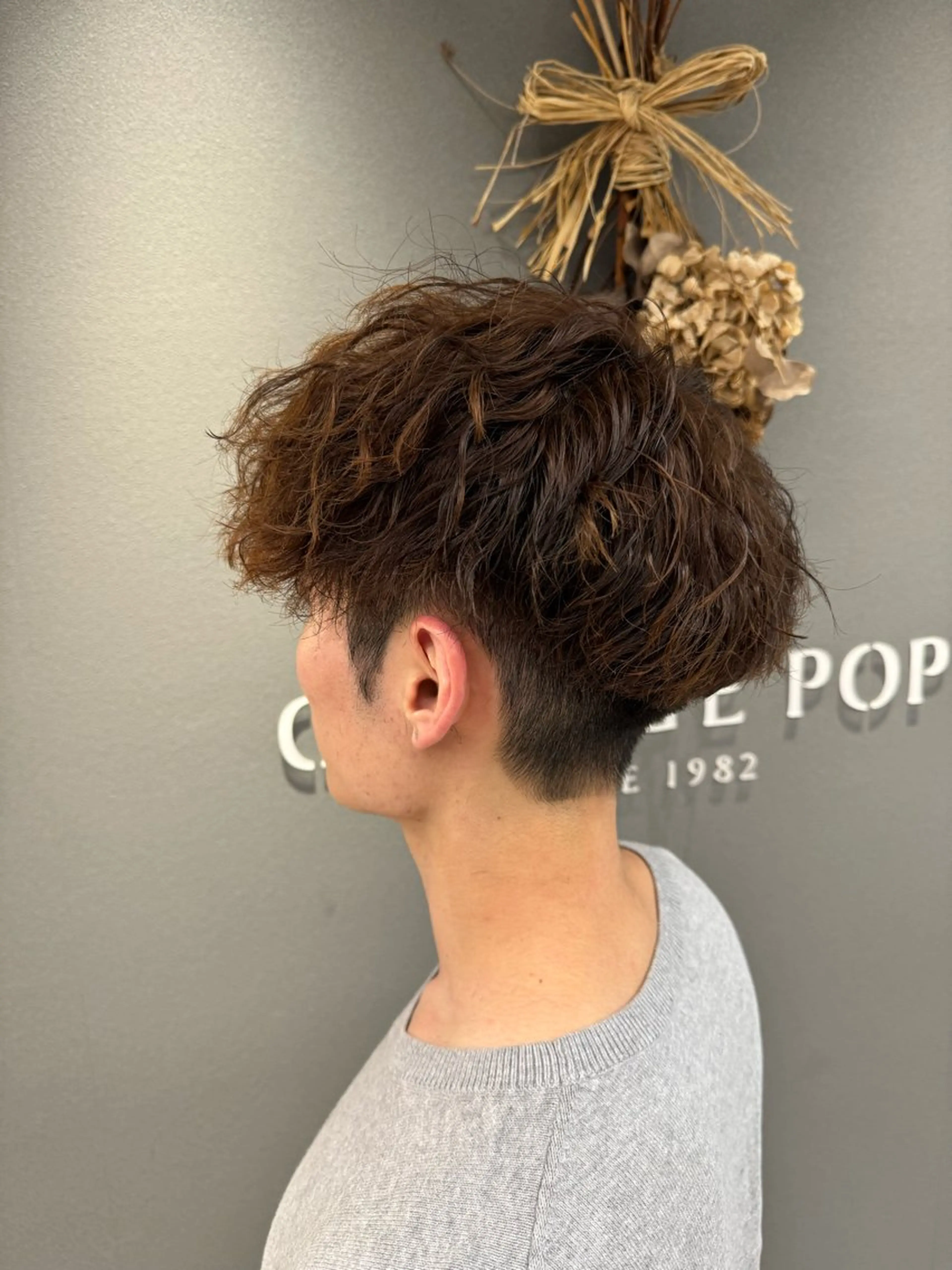 【新規限定】似合わせメンズカット＋ツイストスパイラルパーマの写真