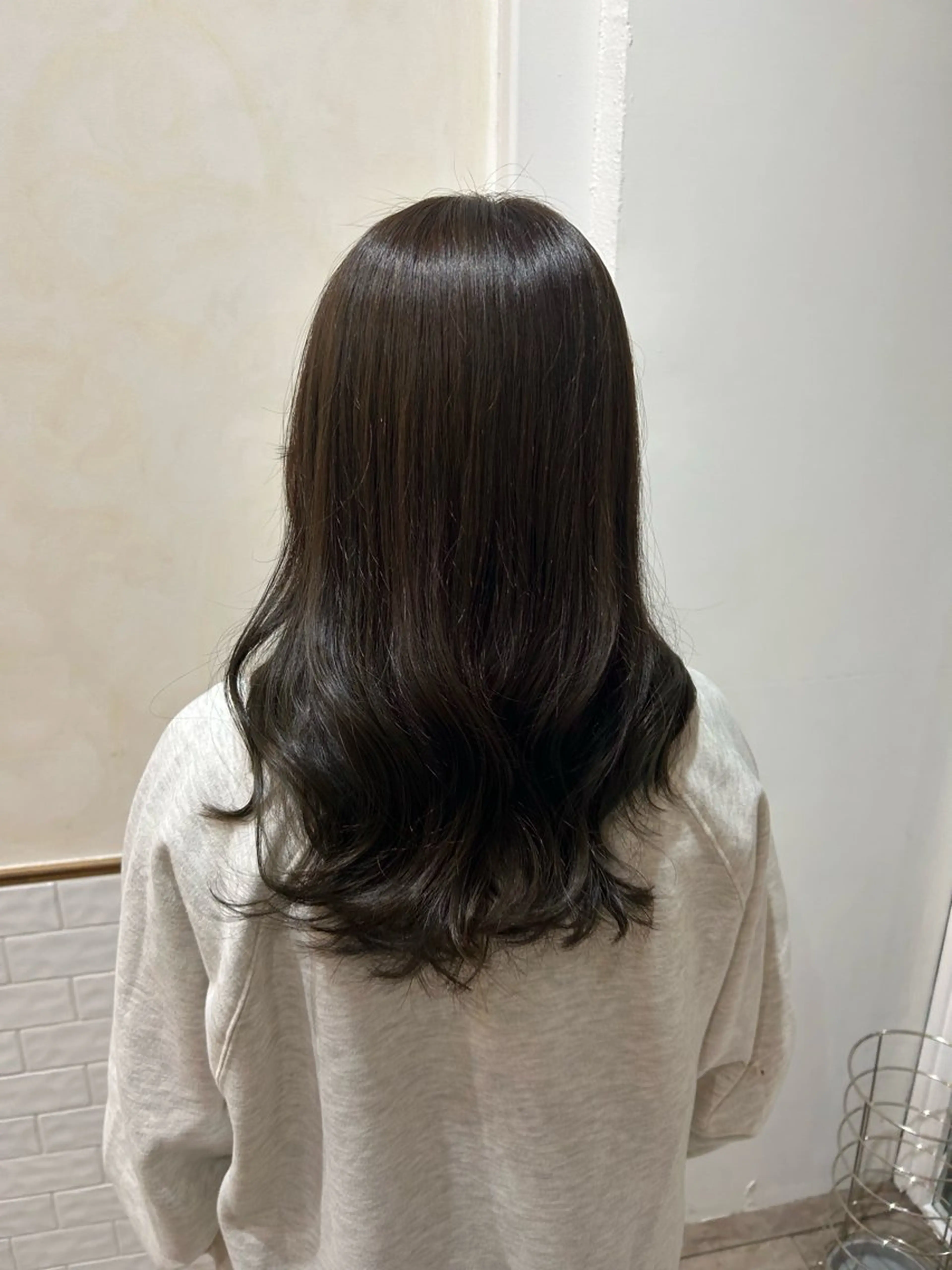 ロング カラー カット ヘアカラー トリートメント kanon♡ 暖色カラー‎🤍のヘアスタイル