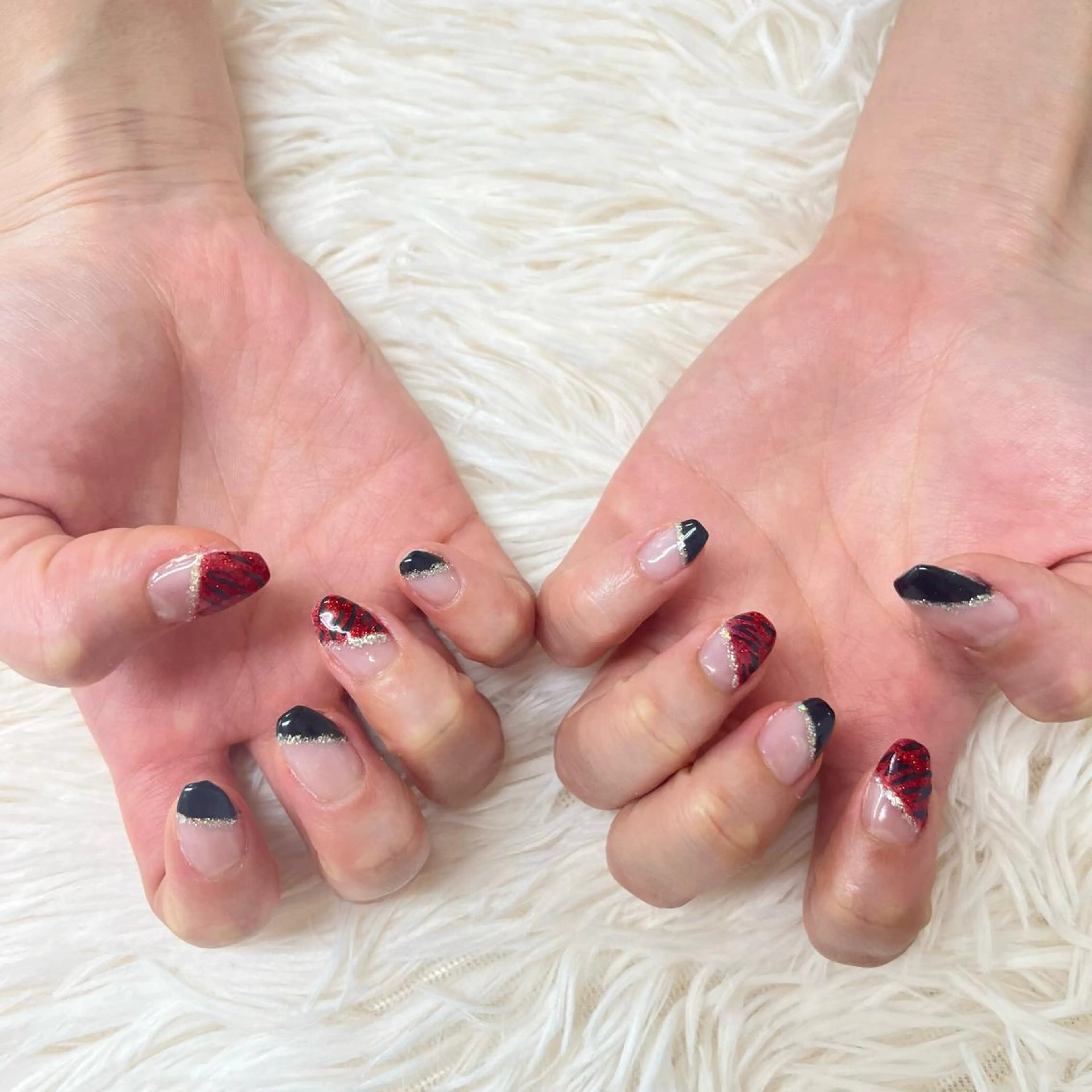 ネイル アニマル柄 ྀིN AYAKO ྀིのネイルデザイン