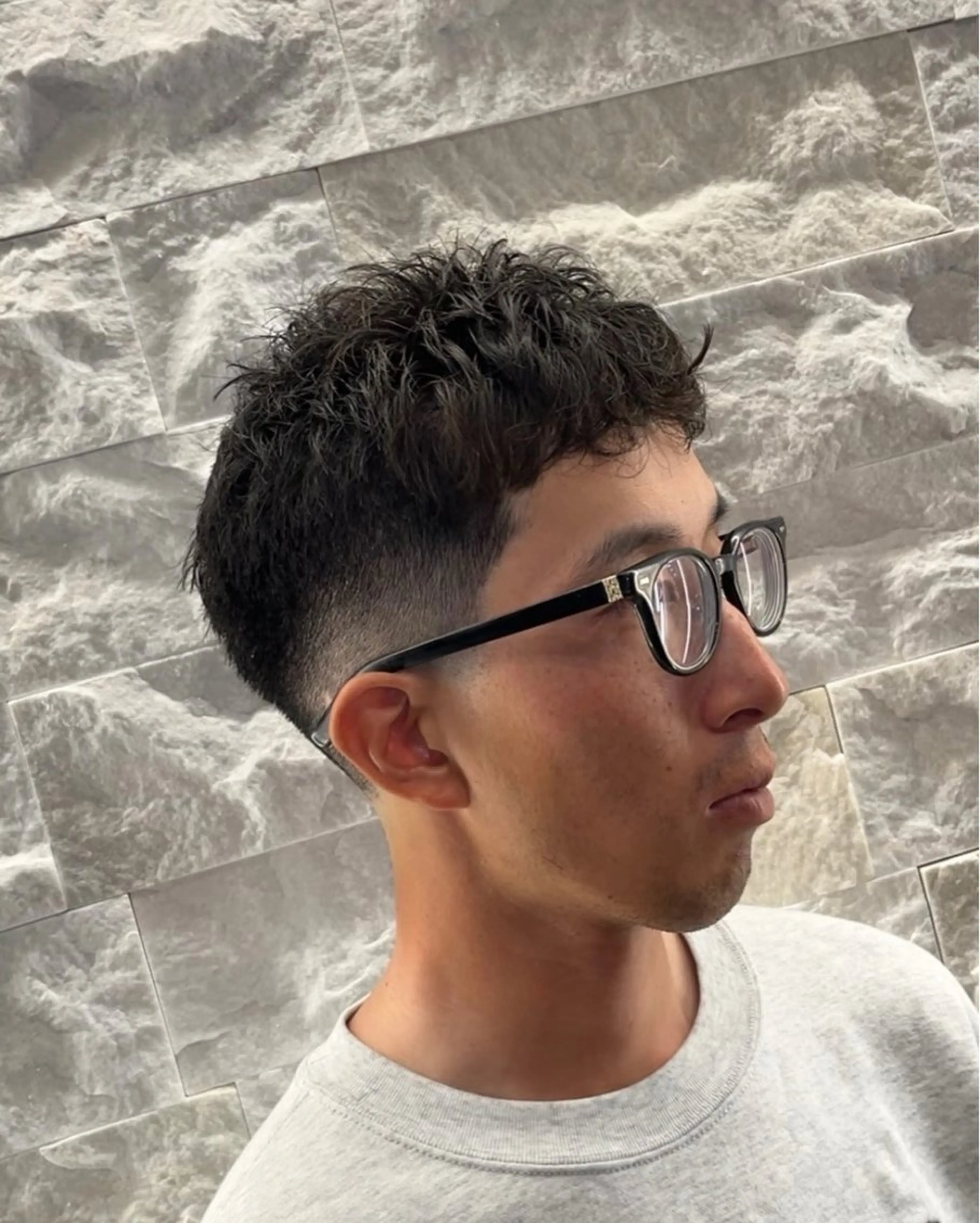 ショート メンズ Smail Hair 大森店所属・安立 玲於のヘアスタイル