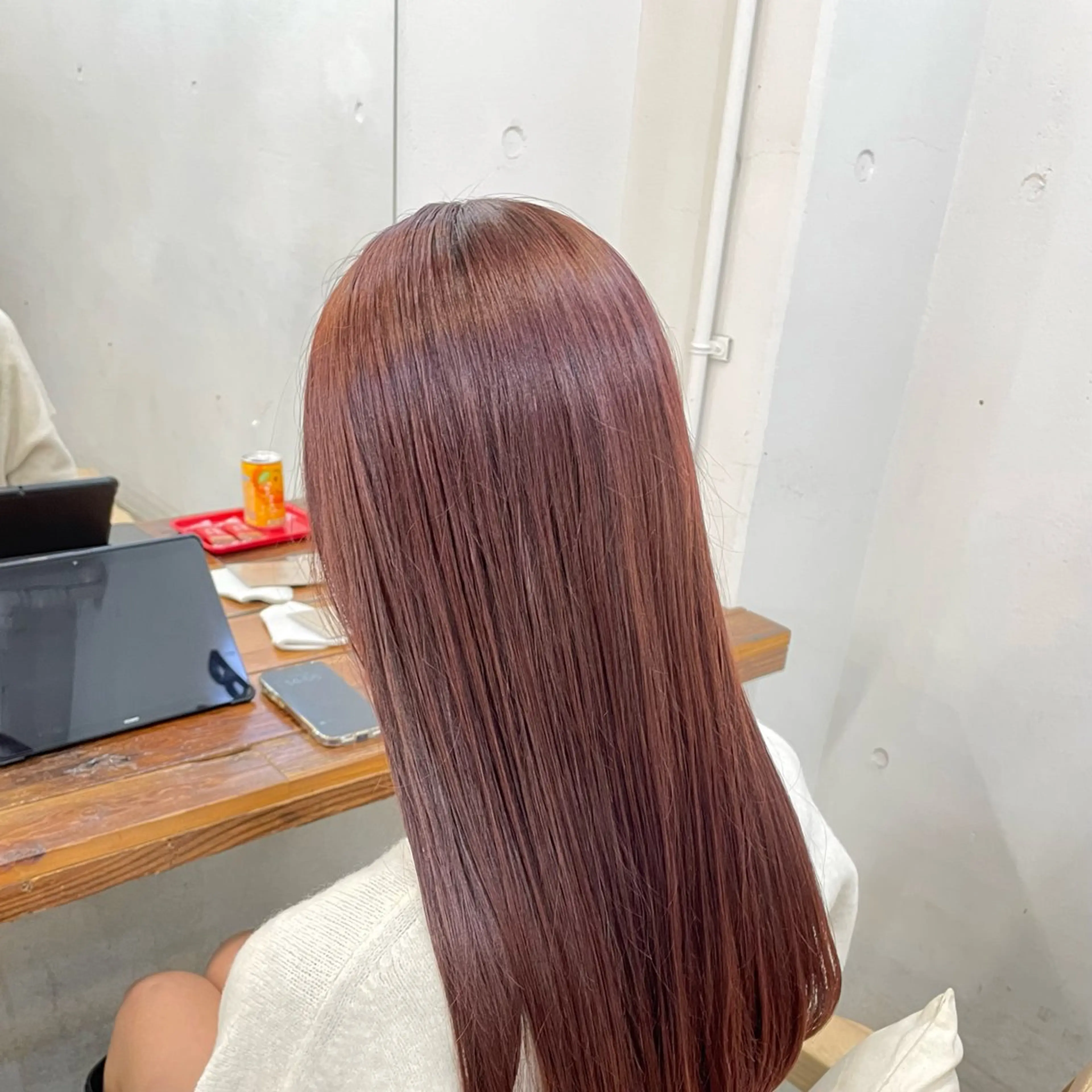 【🫧部分的に気になる方に🫧】前髪縮毛×前髪カット×超音波クイックTRの写真