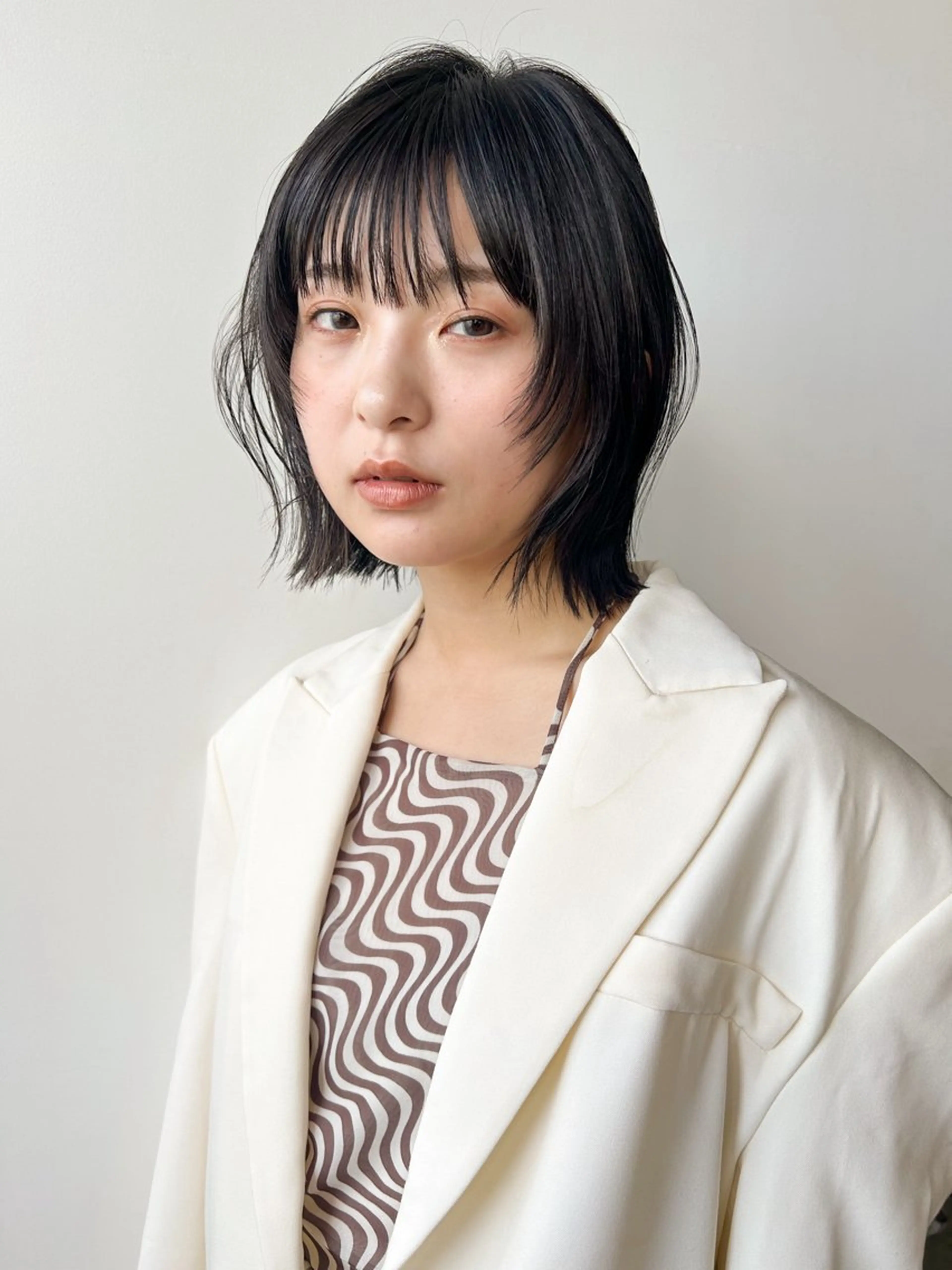 ショート カラー 原 瑞希のヘアスタイル