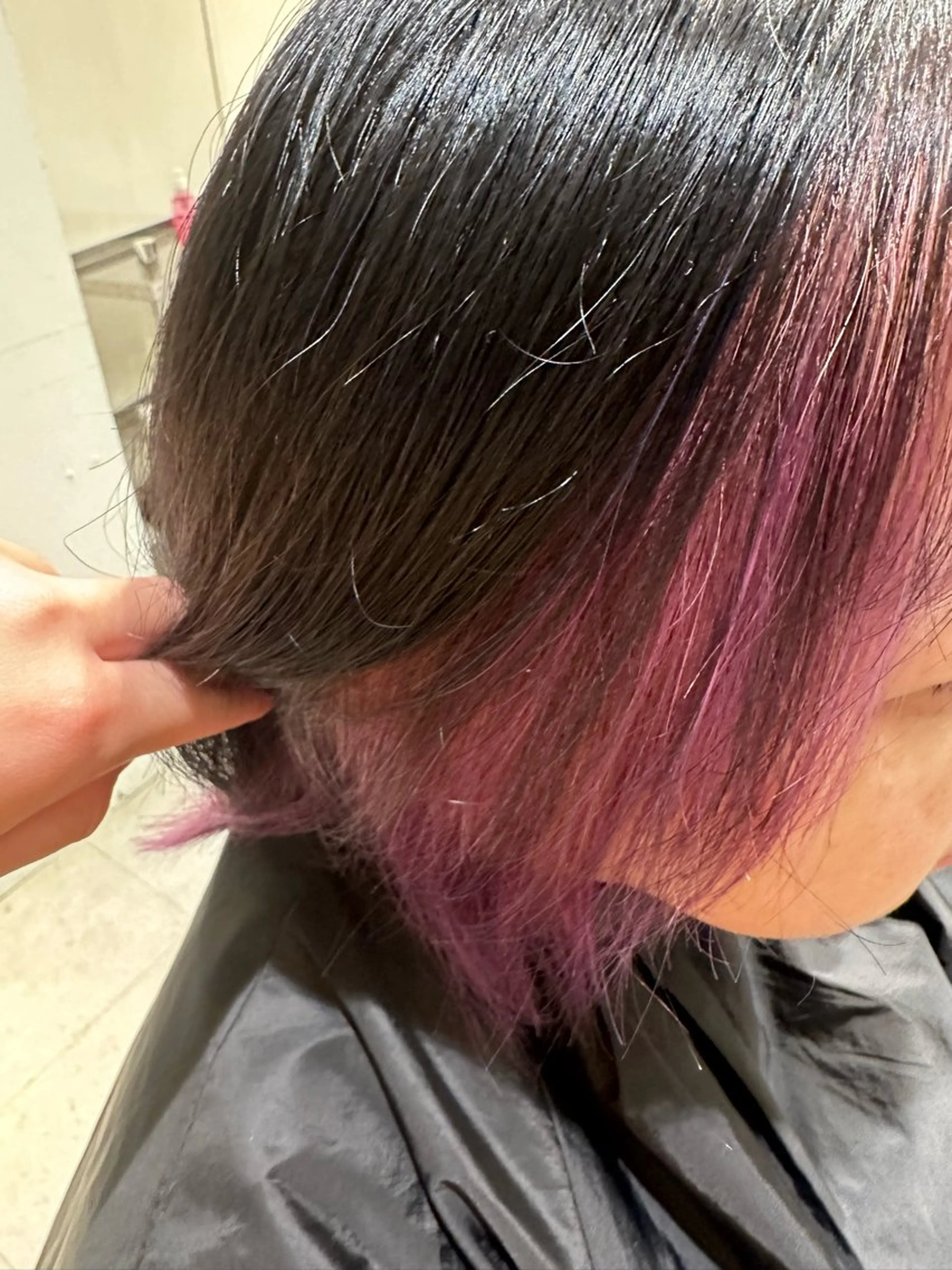 カラー はらゆか🦄レディー スカット🧸のヘアスタイル