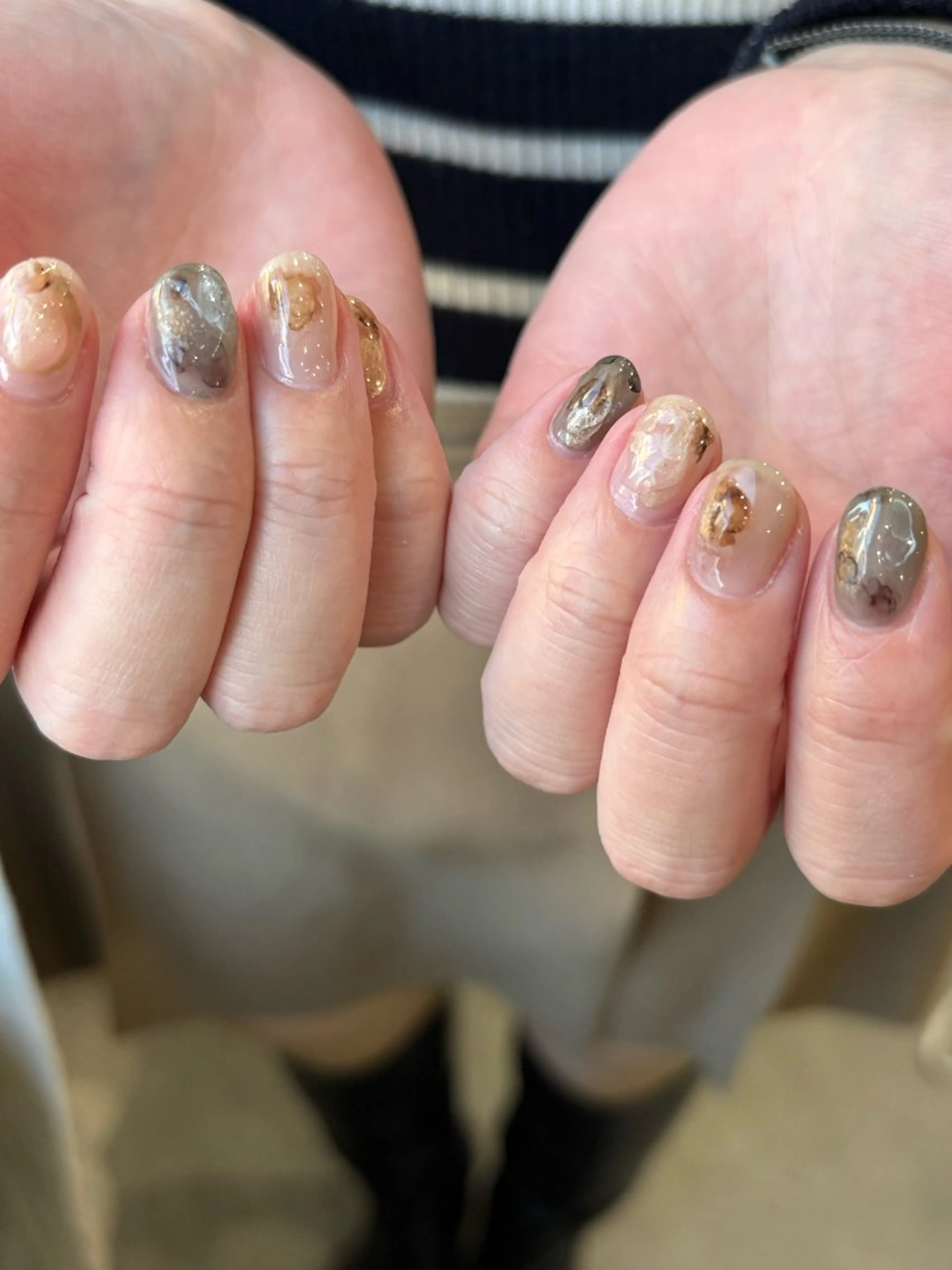 ネイル ニュアンスネイル ogura maoのネイルデザイン