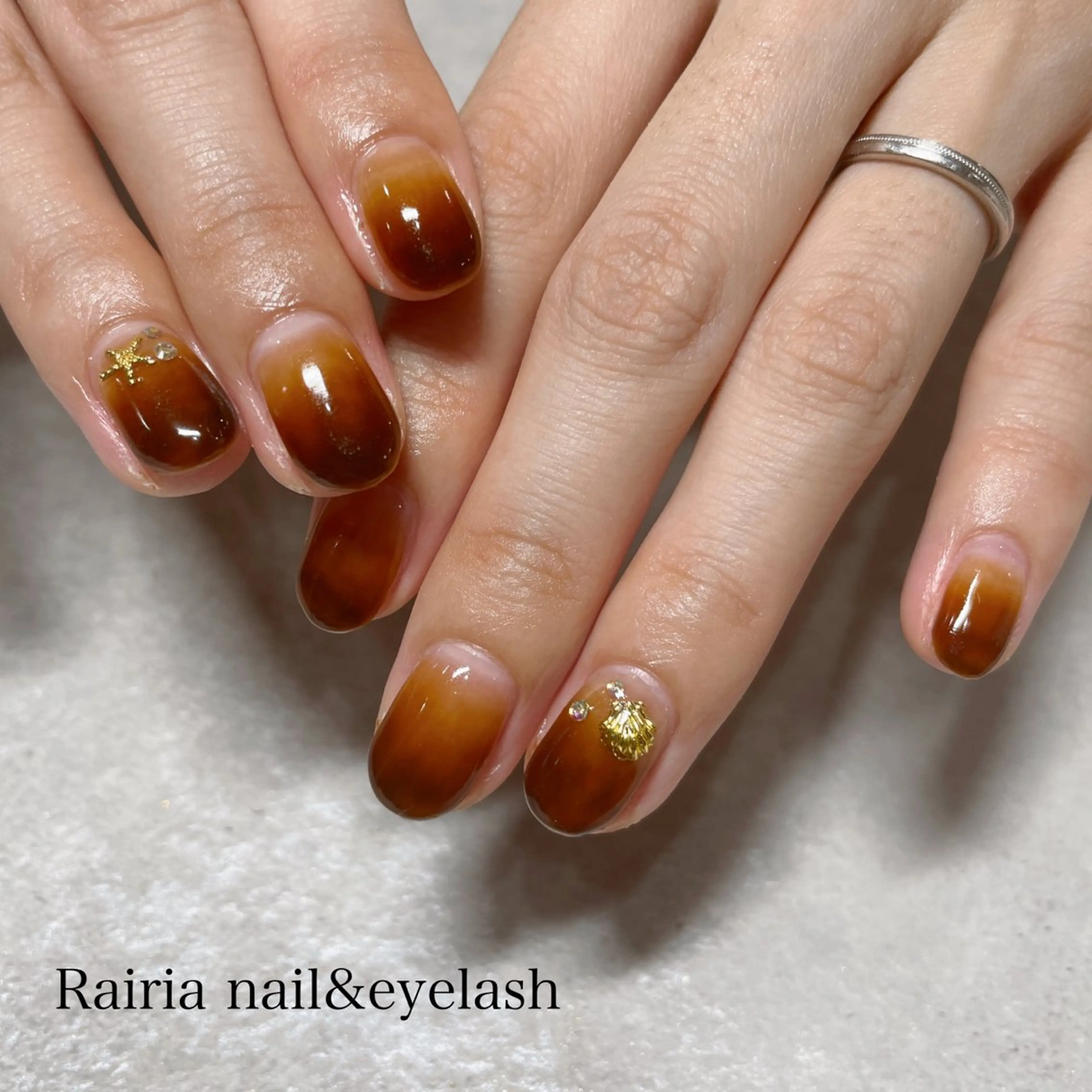 ネイル 持ち込み ハンドネイル Rairia nail&eyelash小岩店所属・Rairianail 小岩店のネイルデザイン