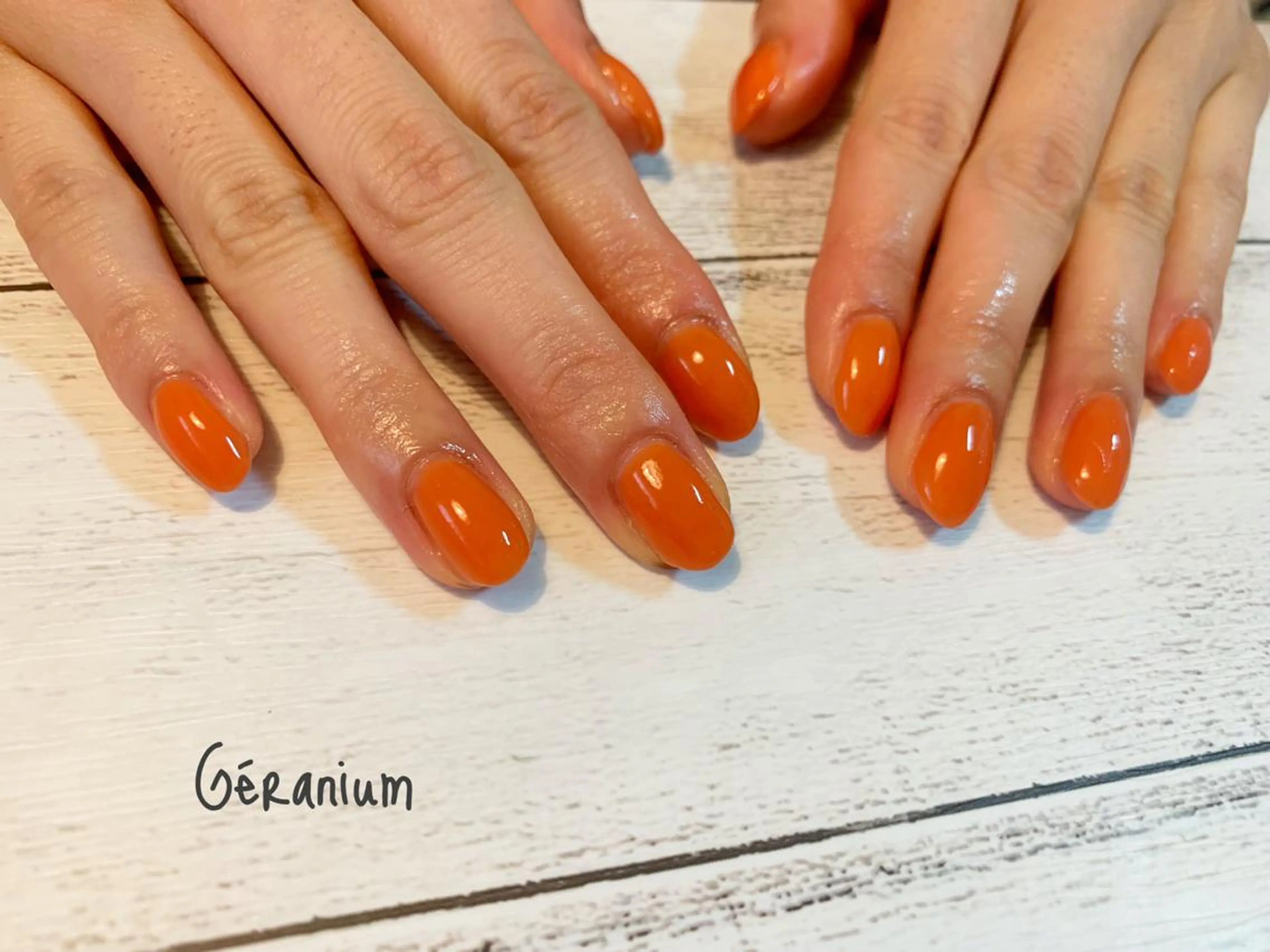 ネイル フットネイル GéRanium Harukaのネイルデザイン