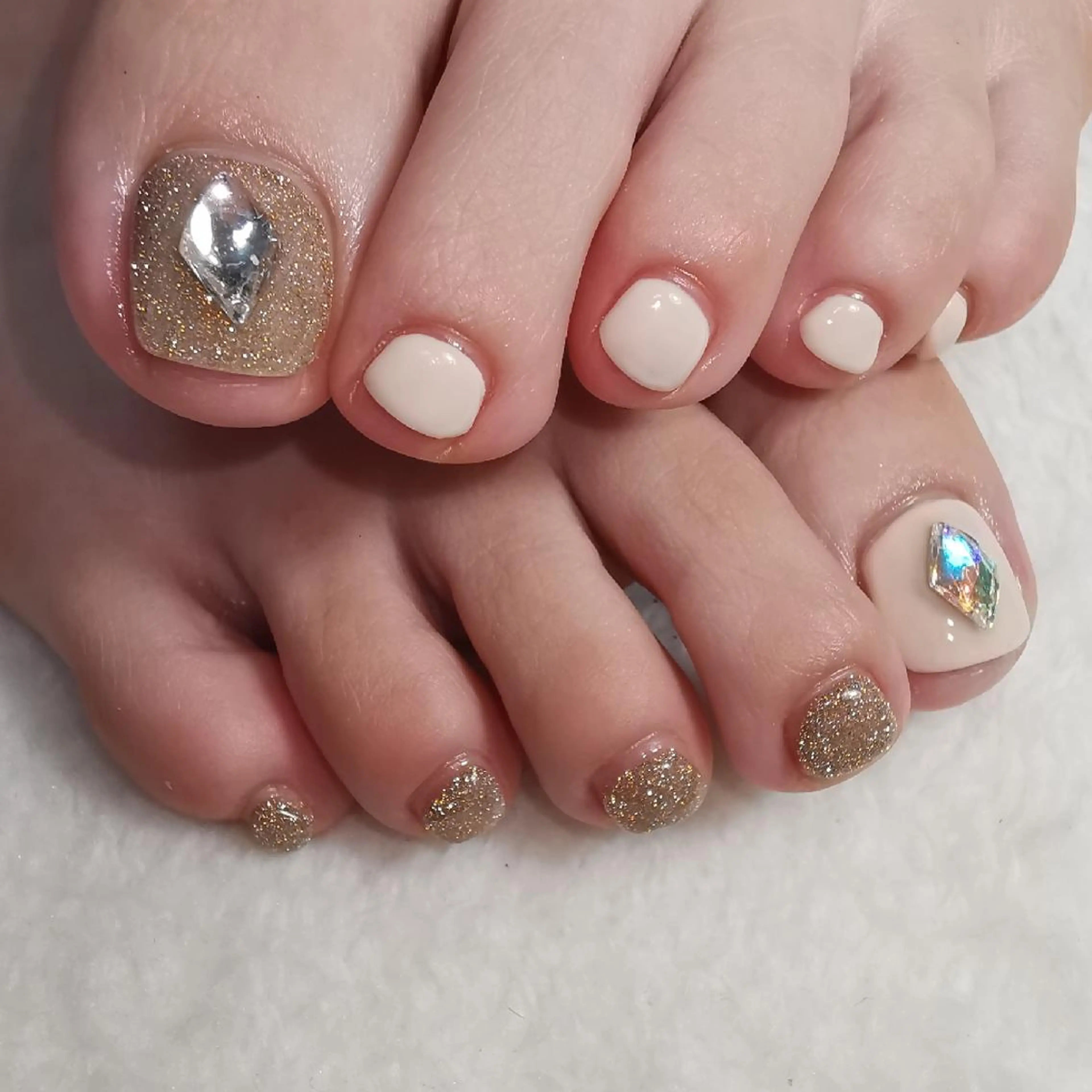 ネイル フラッシュネイル フットネイル reve あやののネイルデザイン