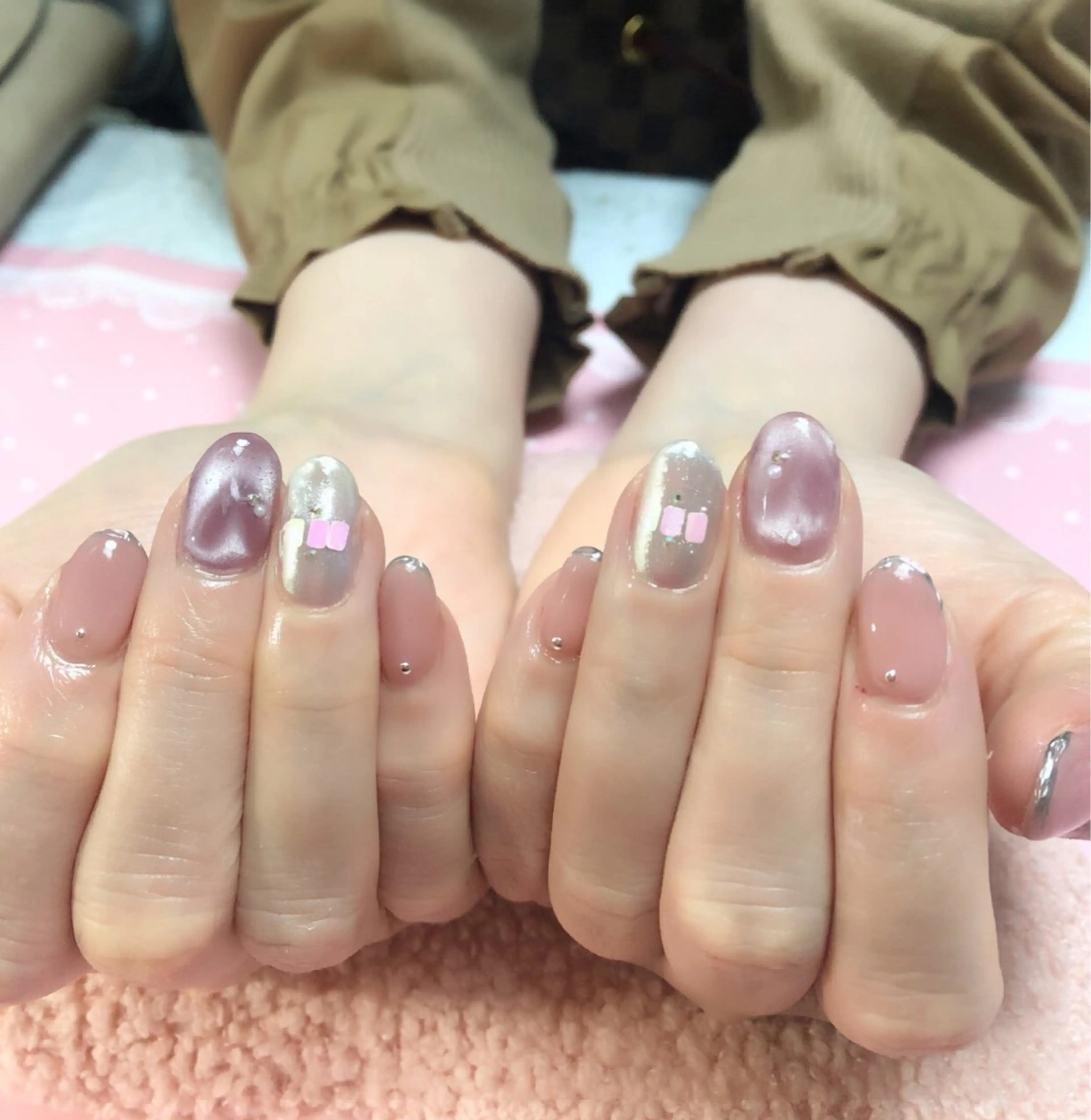 ネイル ハート GＬA D所属・ＧＬAD グラットのネイルデザイン