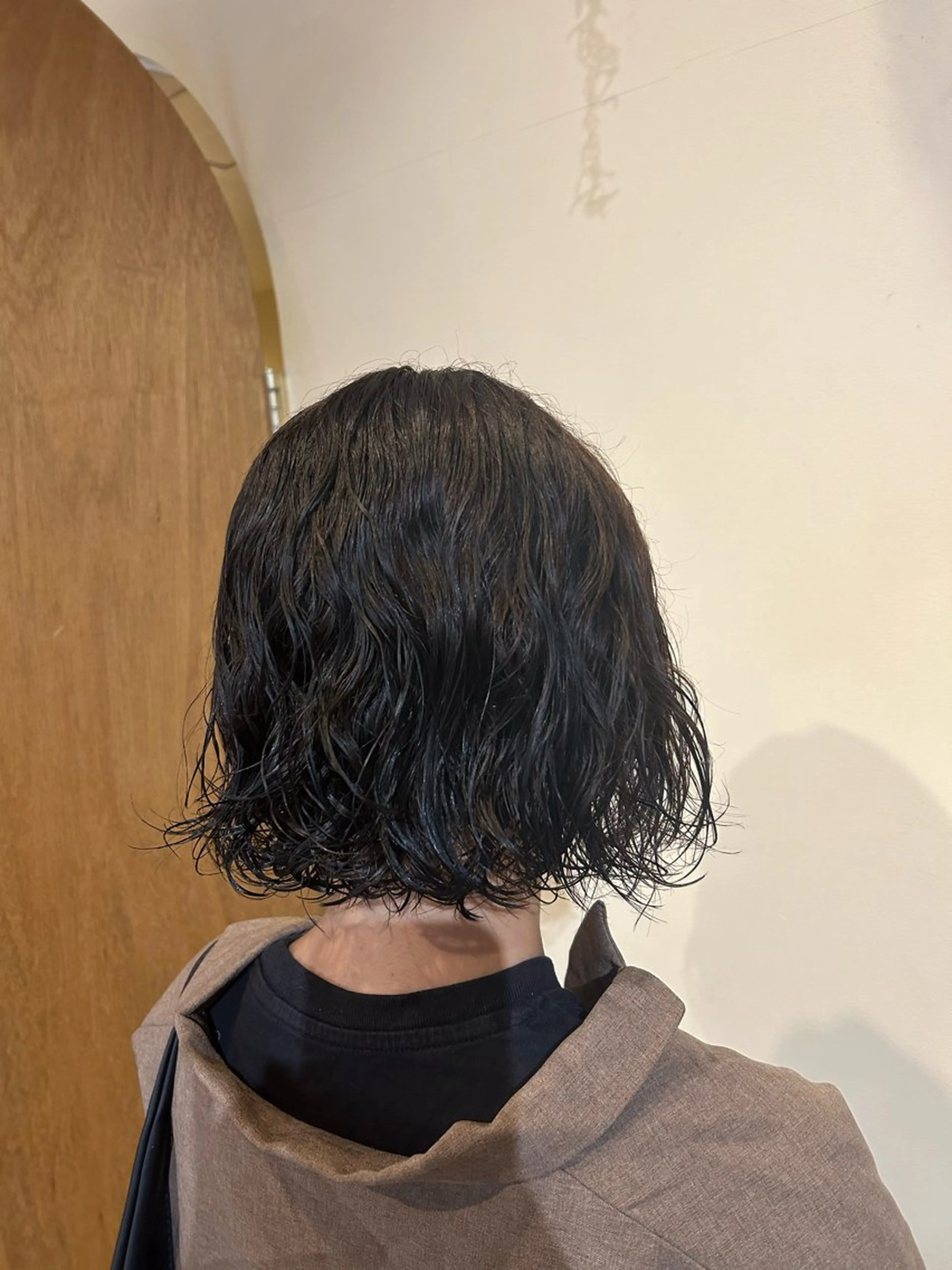 ショート パーマ カット パーマ あずま みゆのヘアスタイル