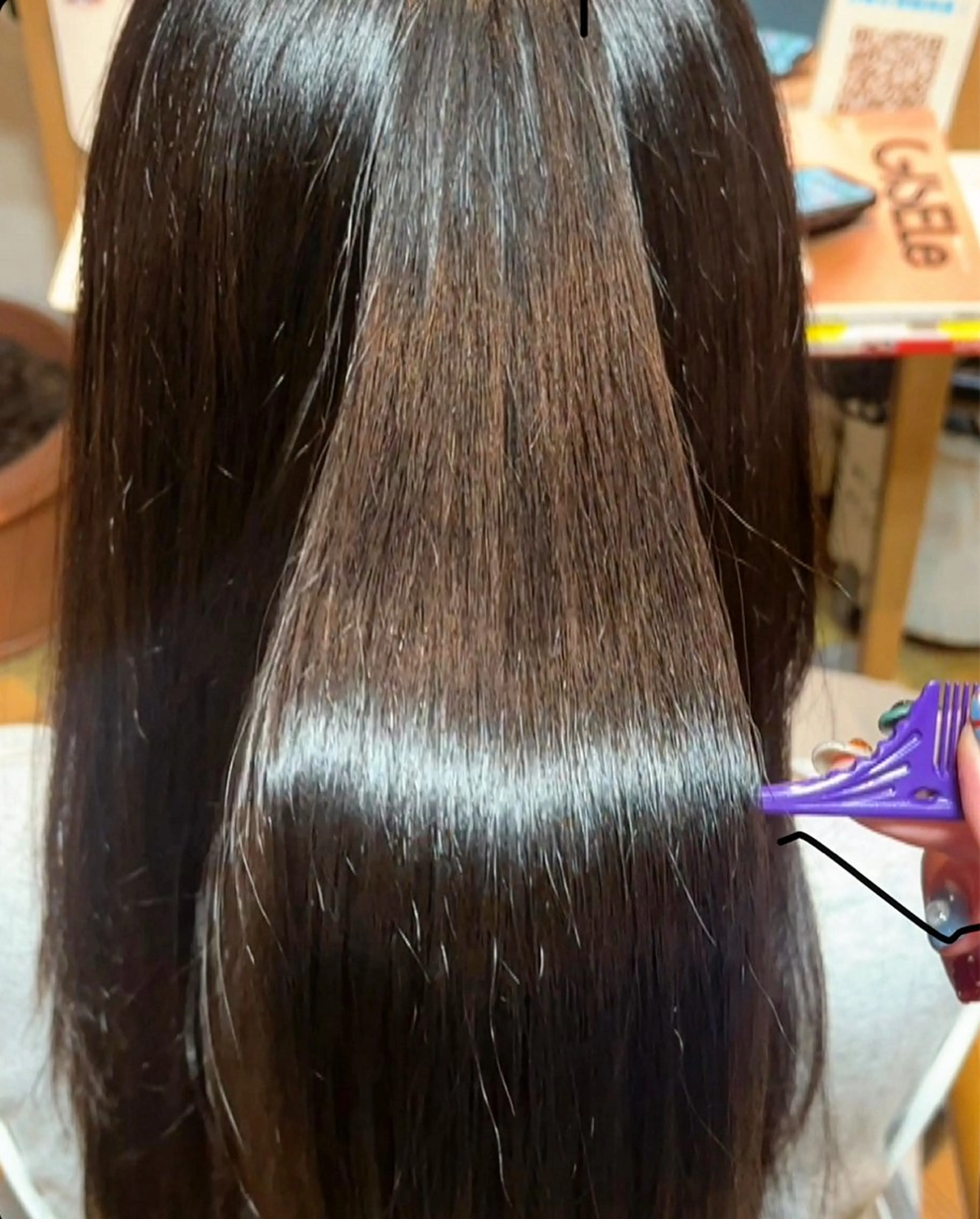 ロング カラー 天王寺美容室/カット モデル募集/miiaのヘアスタイル