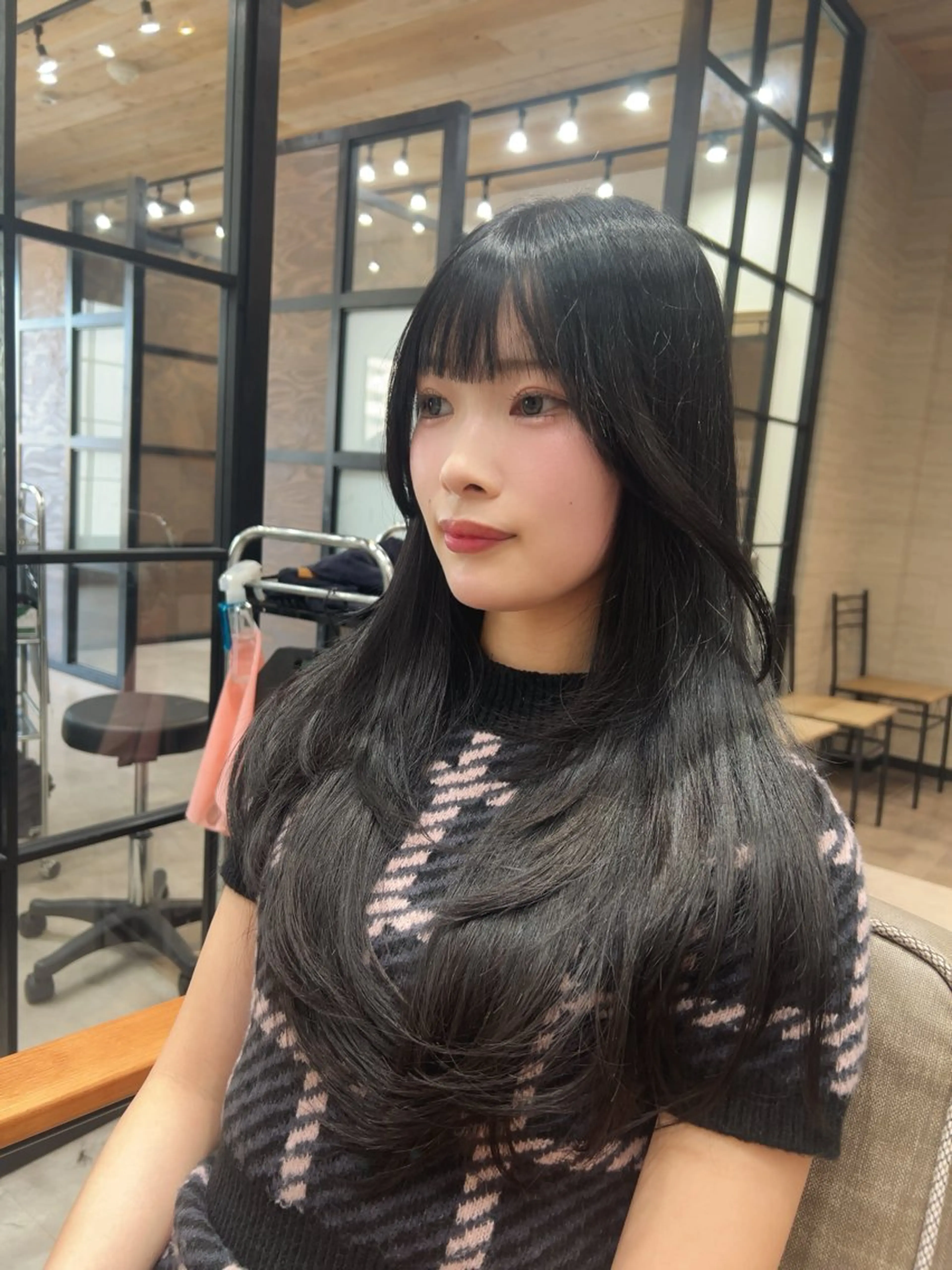 ロング レイヤーカット レイヤー/韓国/ ハッシュ/高田翼のヘアスタイル