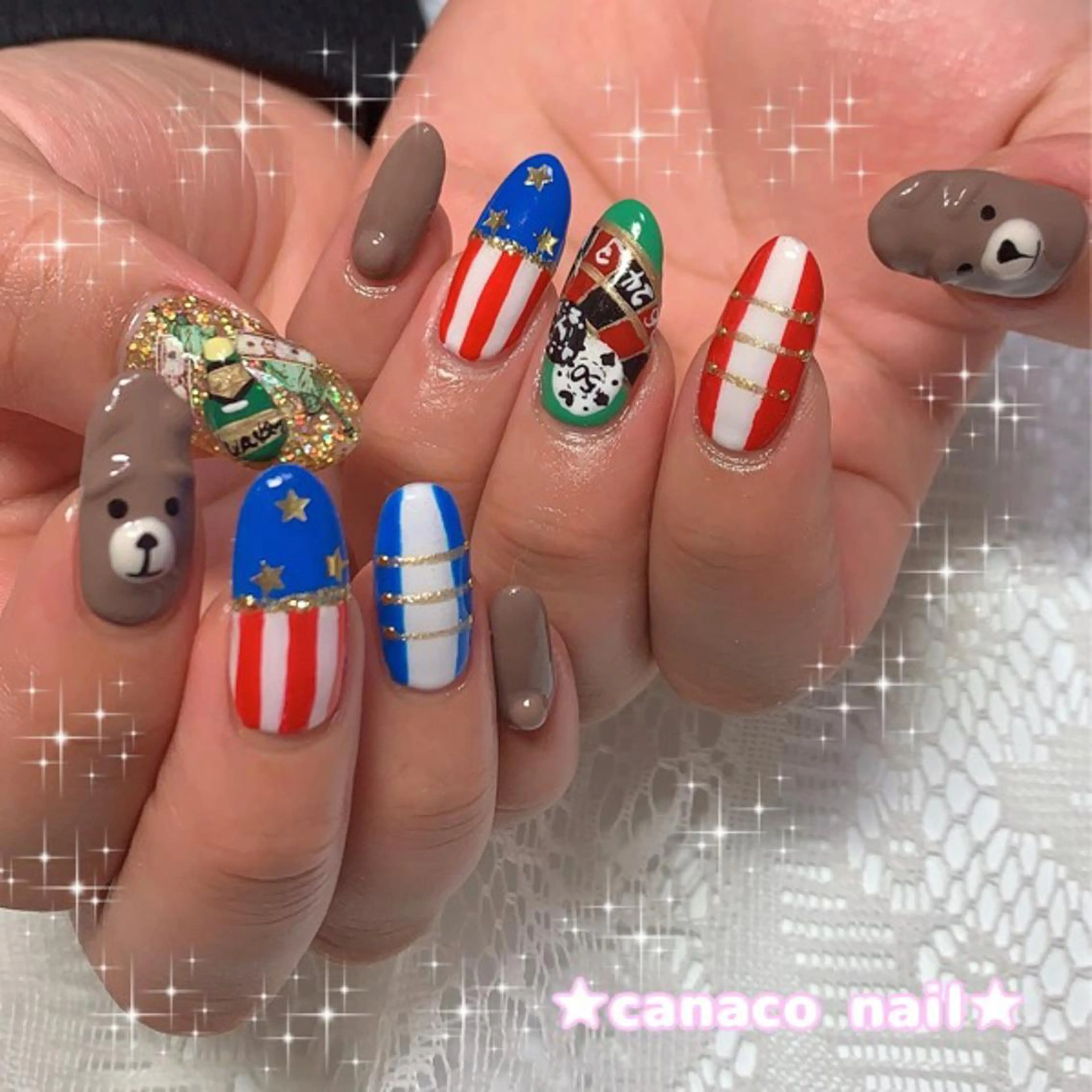 ネイル Felice所属・ベテランネイル cnc  nailのネイルデザイン