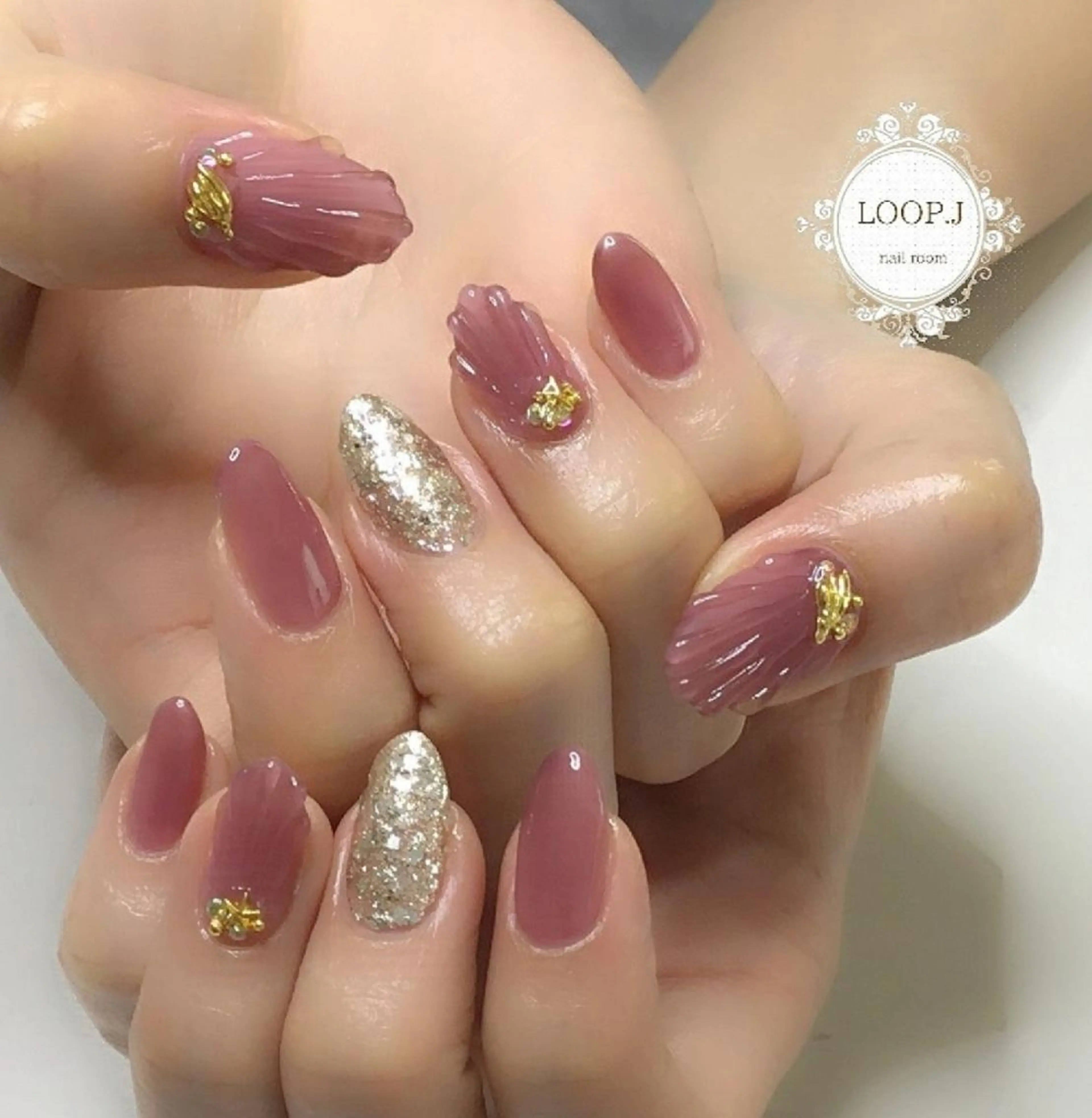 ネイル ハンドネイル おおくぼ めぐみのネイルデザイン