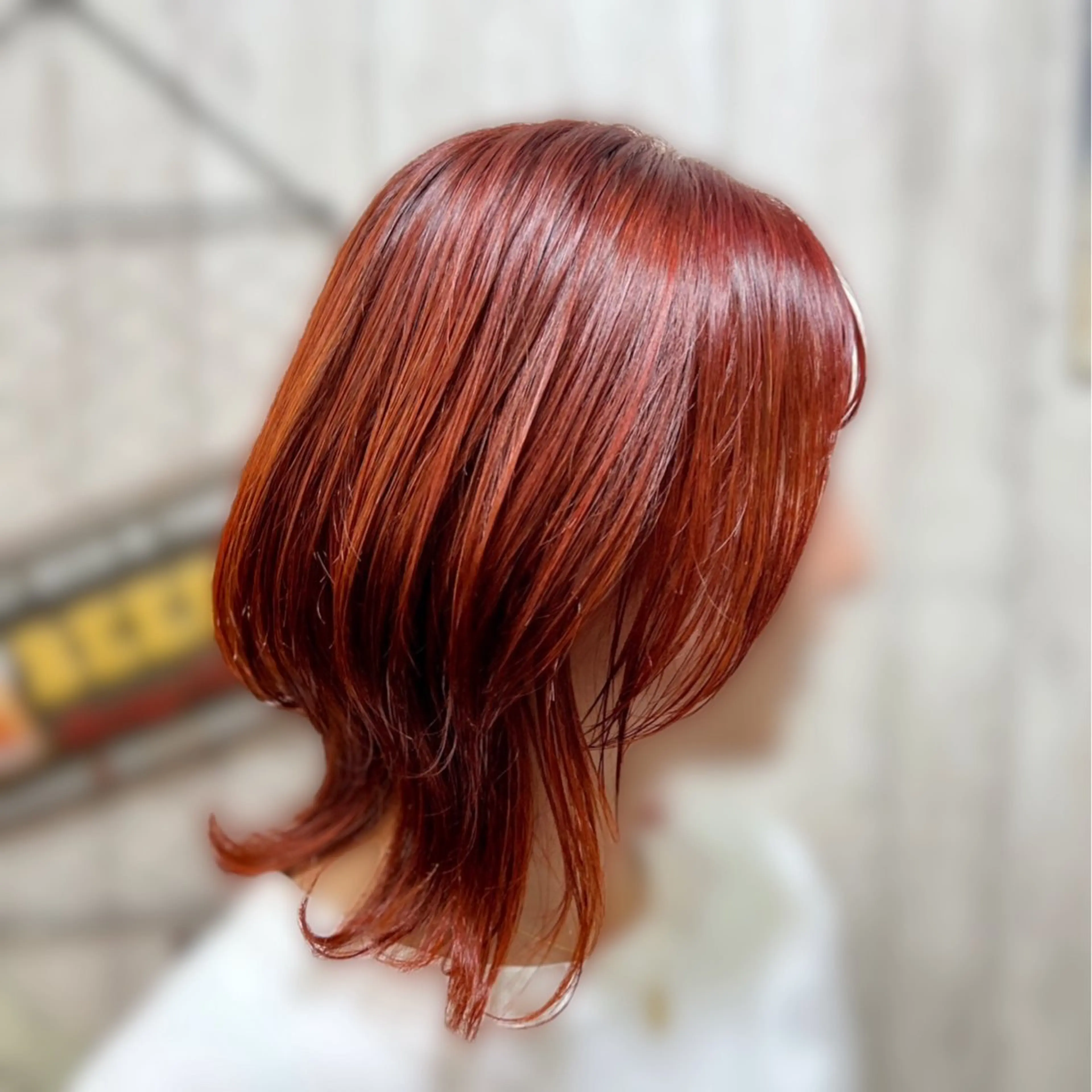 ミディアム ヘアカラー 原 勇人のヘアスタイル