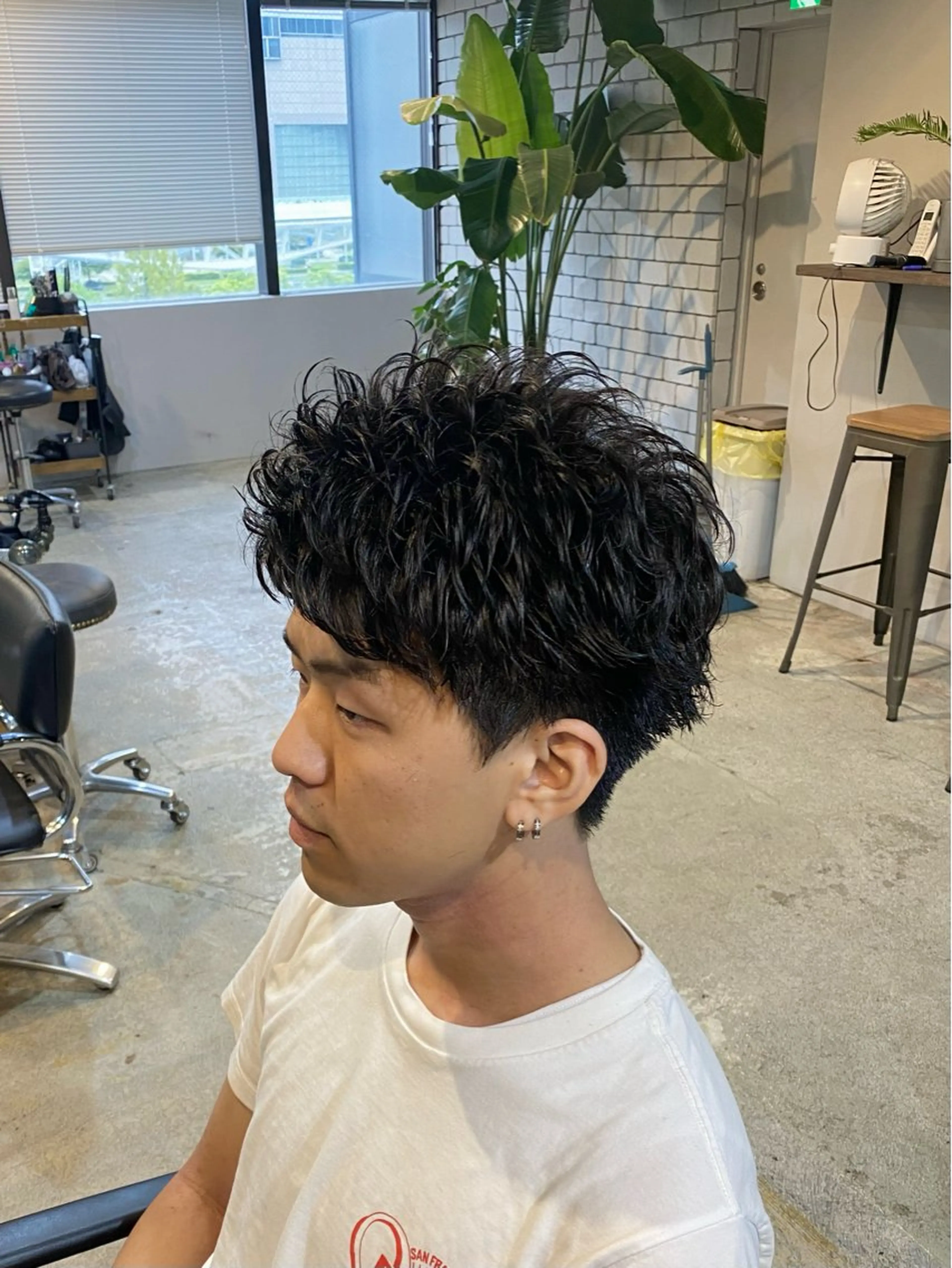 【ご新規様限定】メンズカット+パーマ+眉カットの写真