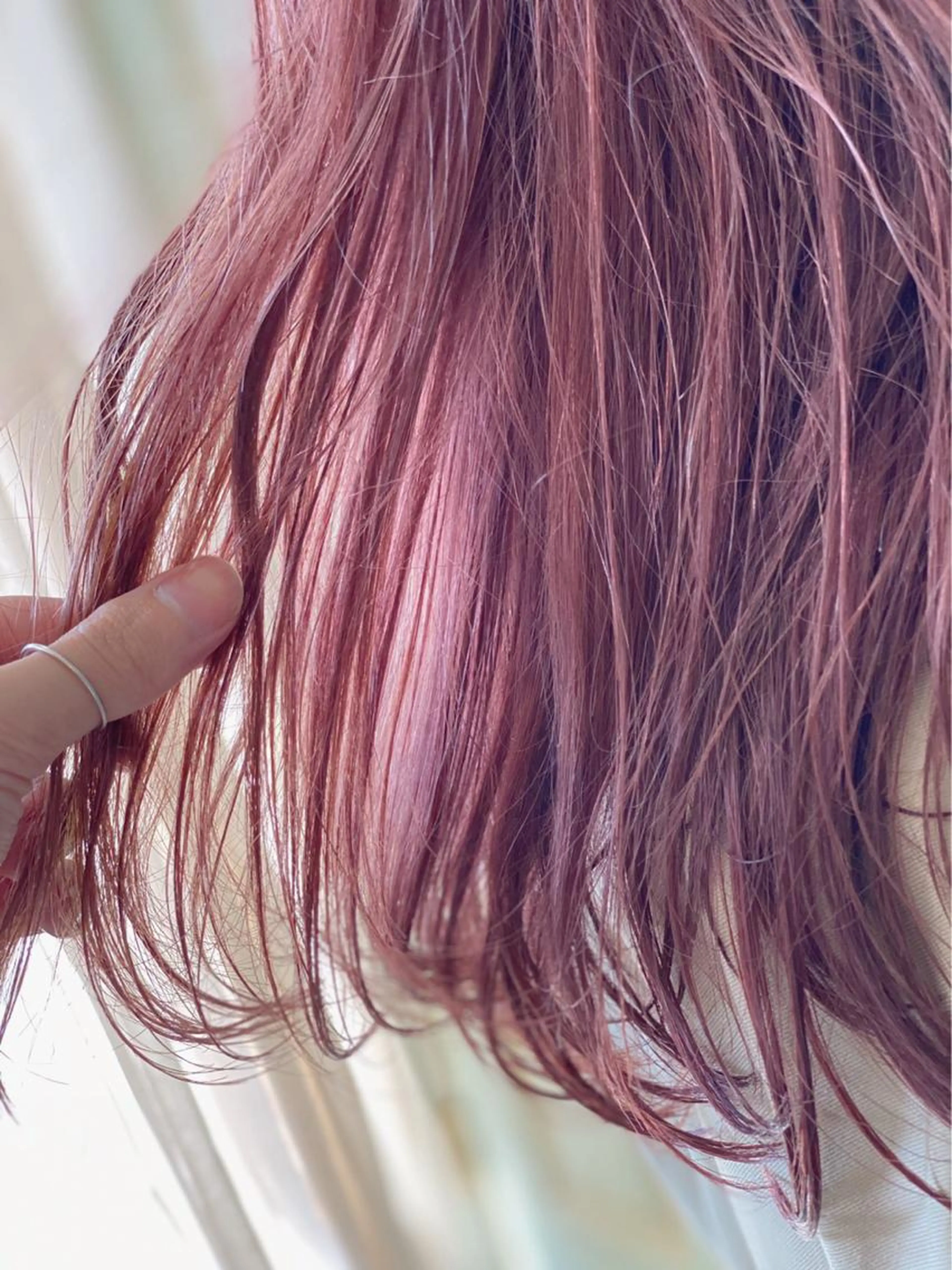 ダブルカラー（ブリーチ1回）➕フルカラー➕2stepトリートメントの写真