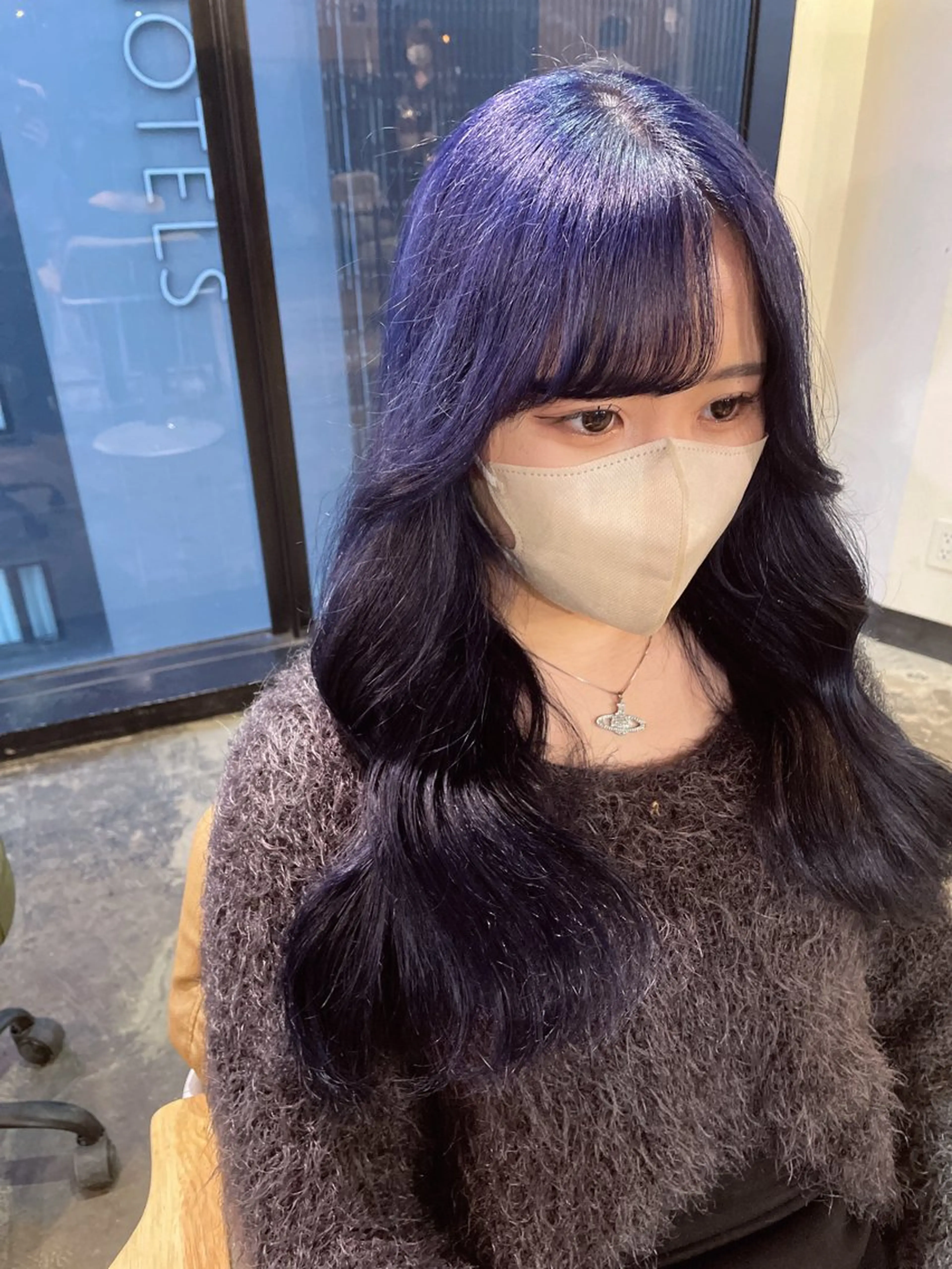 カラー La fith hair ray 札幌店所属・顔まわり/W カラー/リョウのヘアスタイル