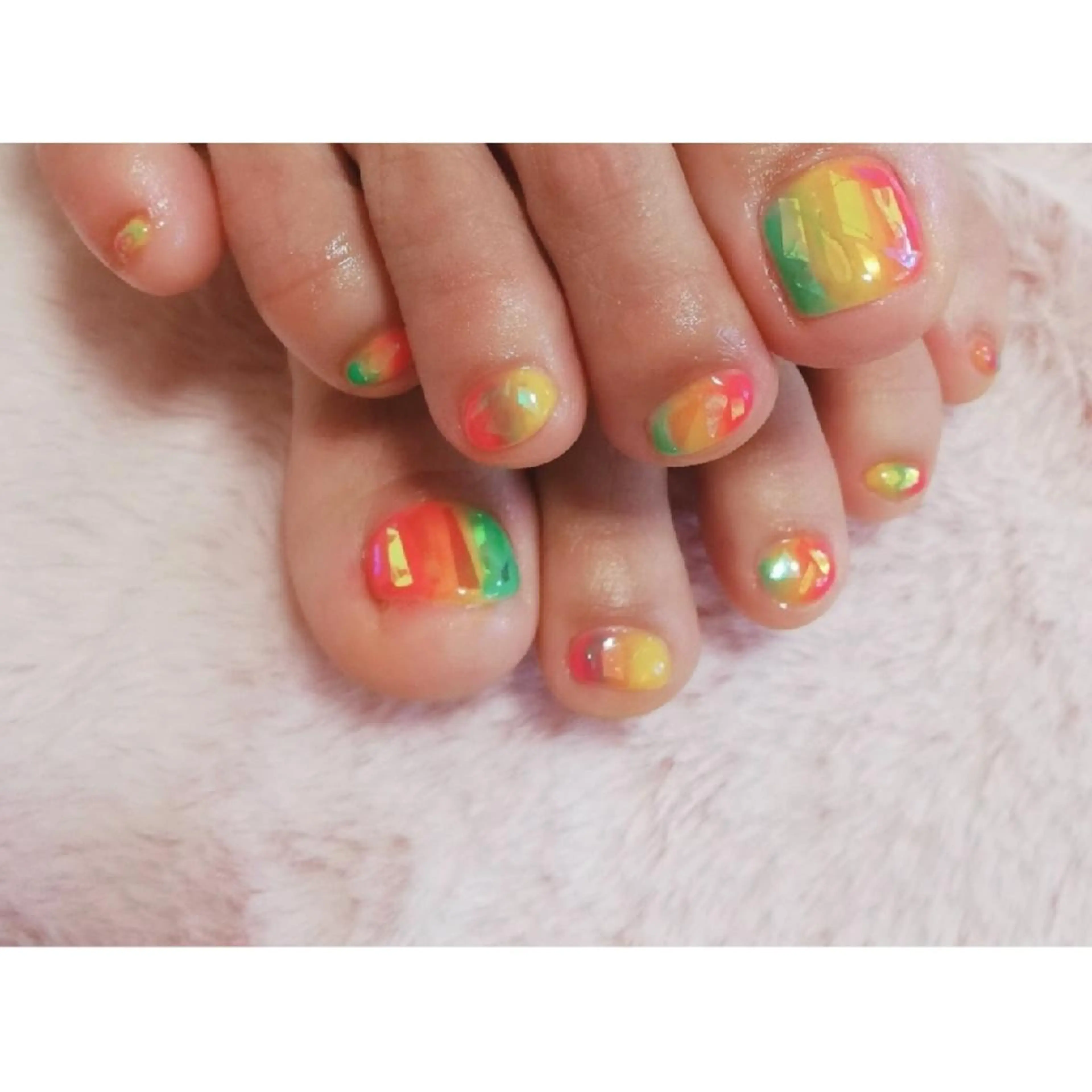 ネイル フットネイル ネイルサロンほっこり kanaのネイルデザイン