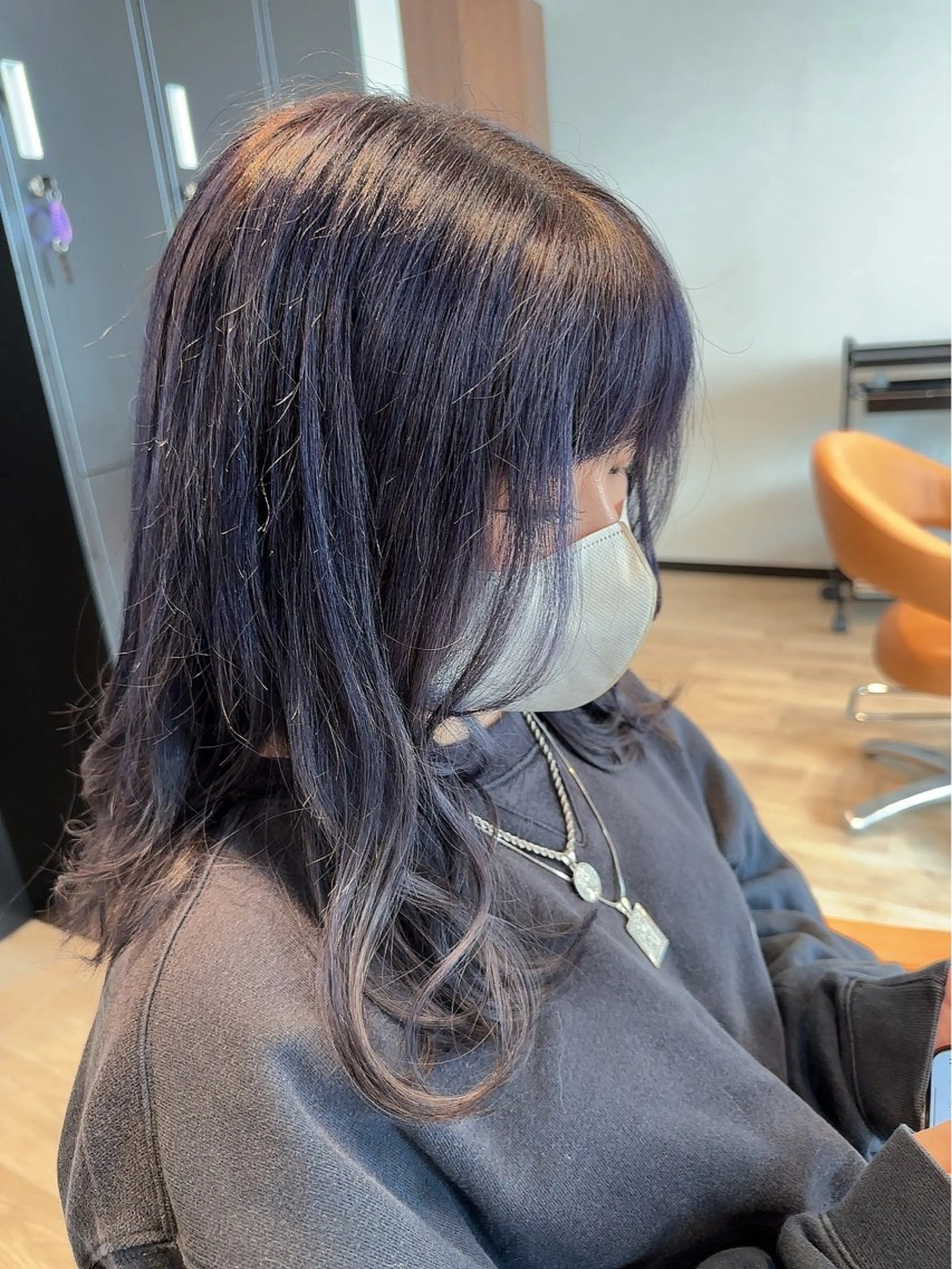 ロング カット ヘアカラー トリートメント 髪質改善&ストレート ‪✂︎‬鈴木青樹のヘアスタイル