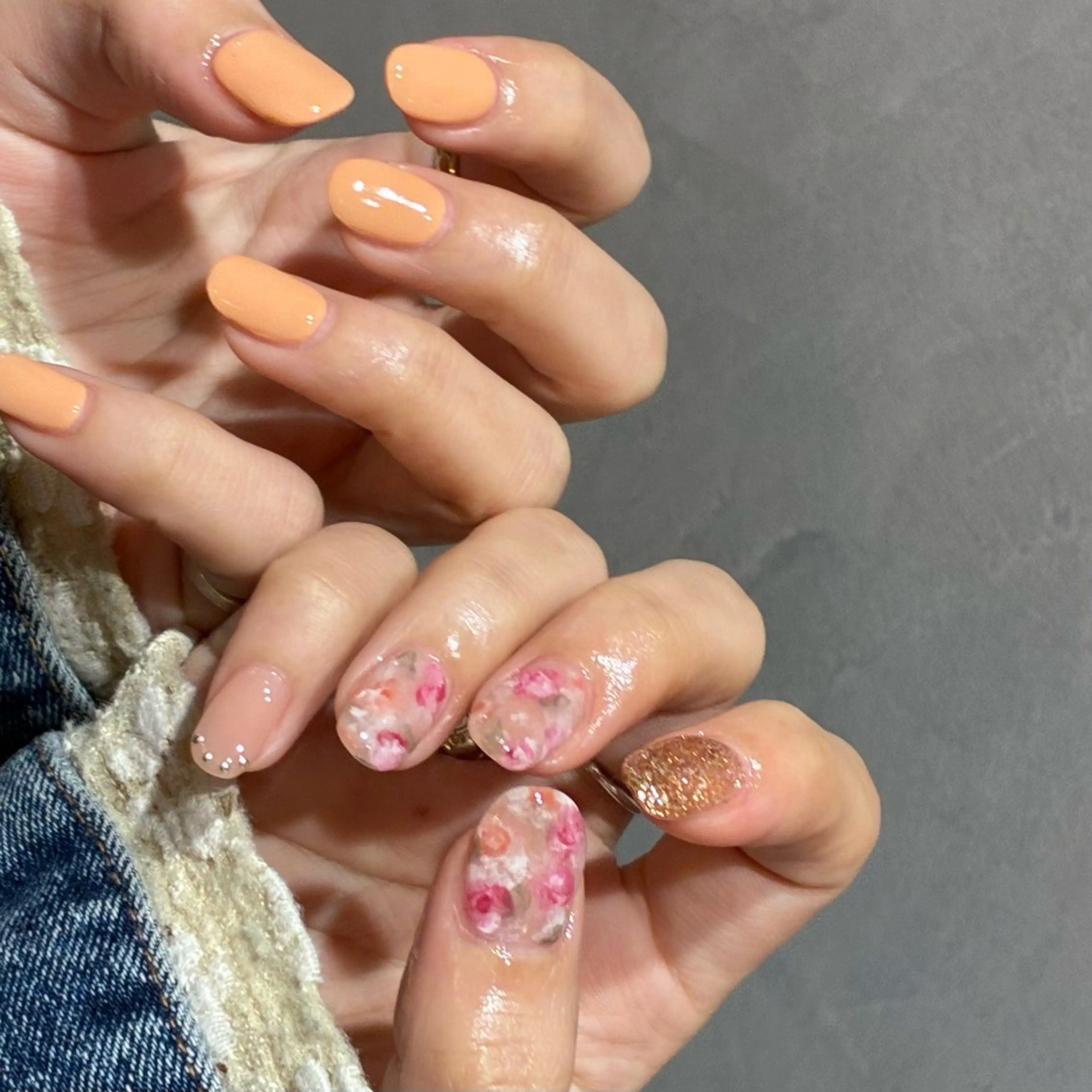 ネイル ハンドネイル SALON VILLAGE AOYAMA 2nd.所属・NAKAMURA HARUKAのネイルデザイン