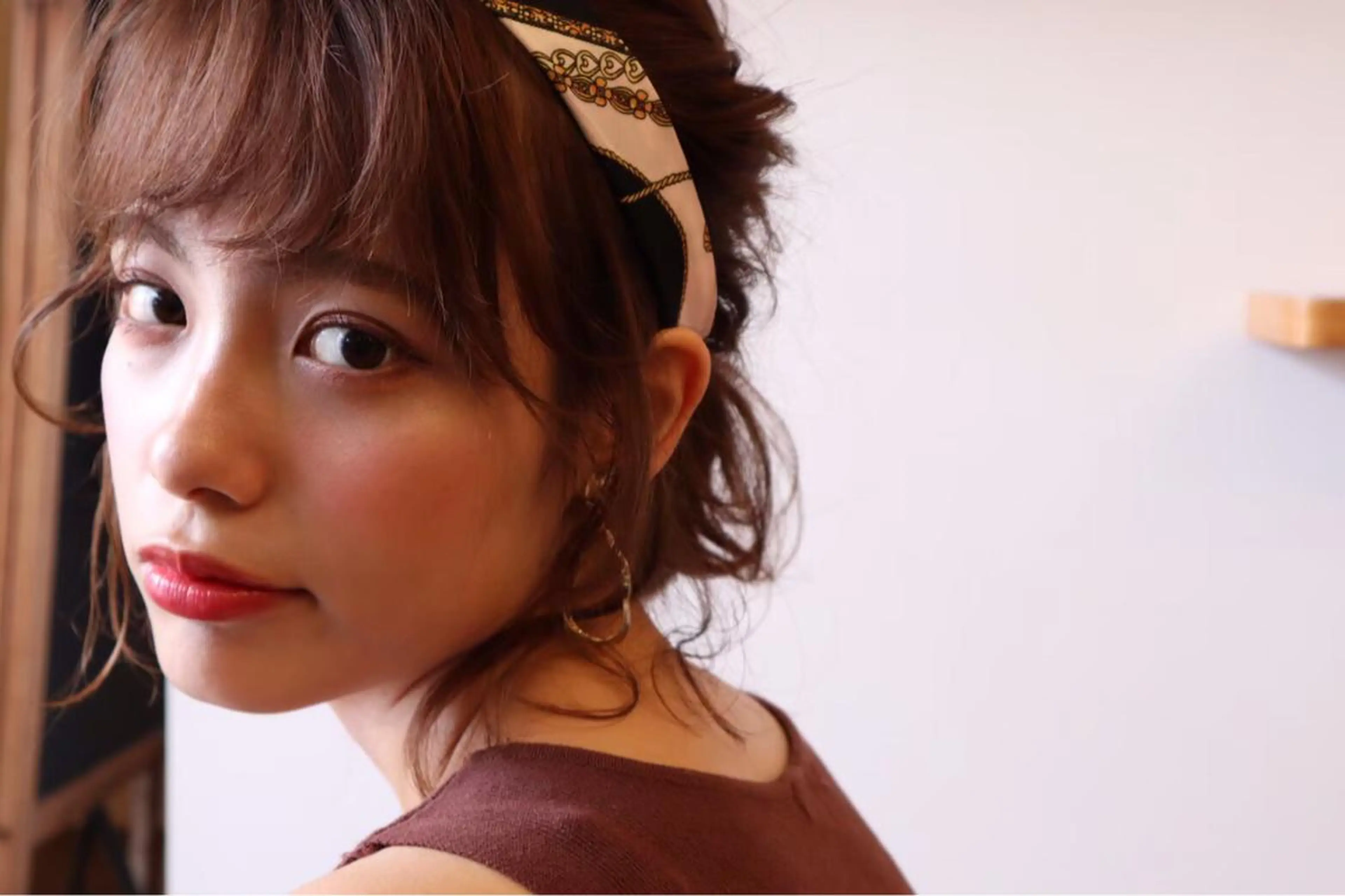 ミディアム 髪質改善✨️透明感カ ラー✧*。山下さいみのヘアスタイル