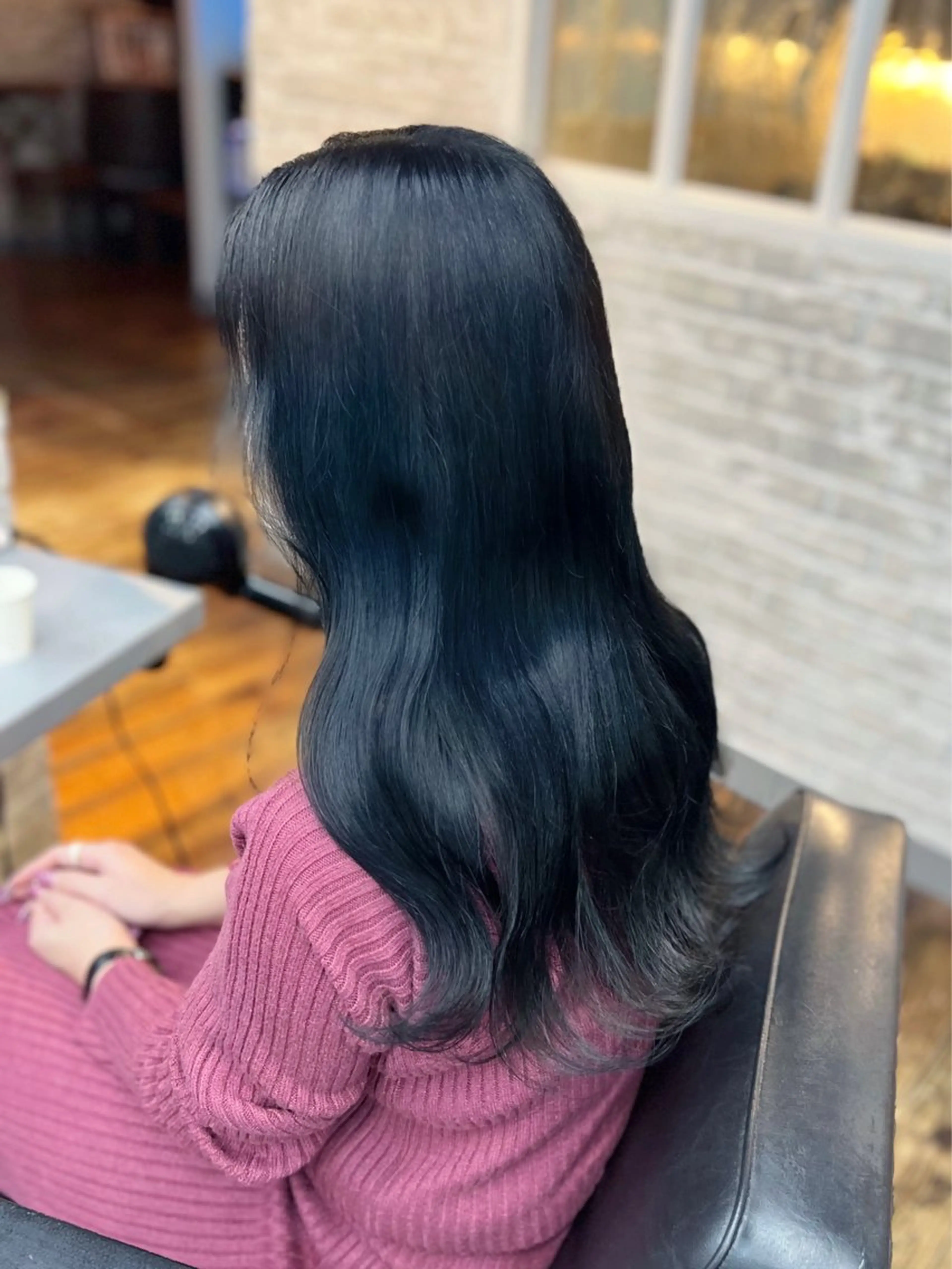 ロング 【💖ブリーチ/ 縮毛矯正】あおい🌷のヘアスタイル