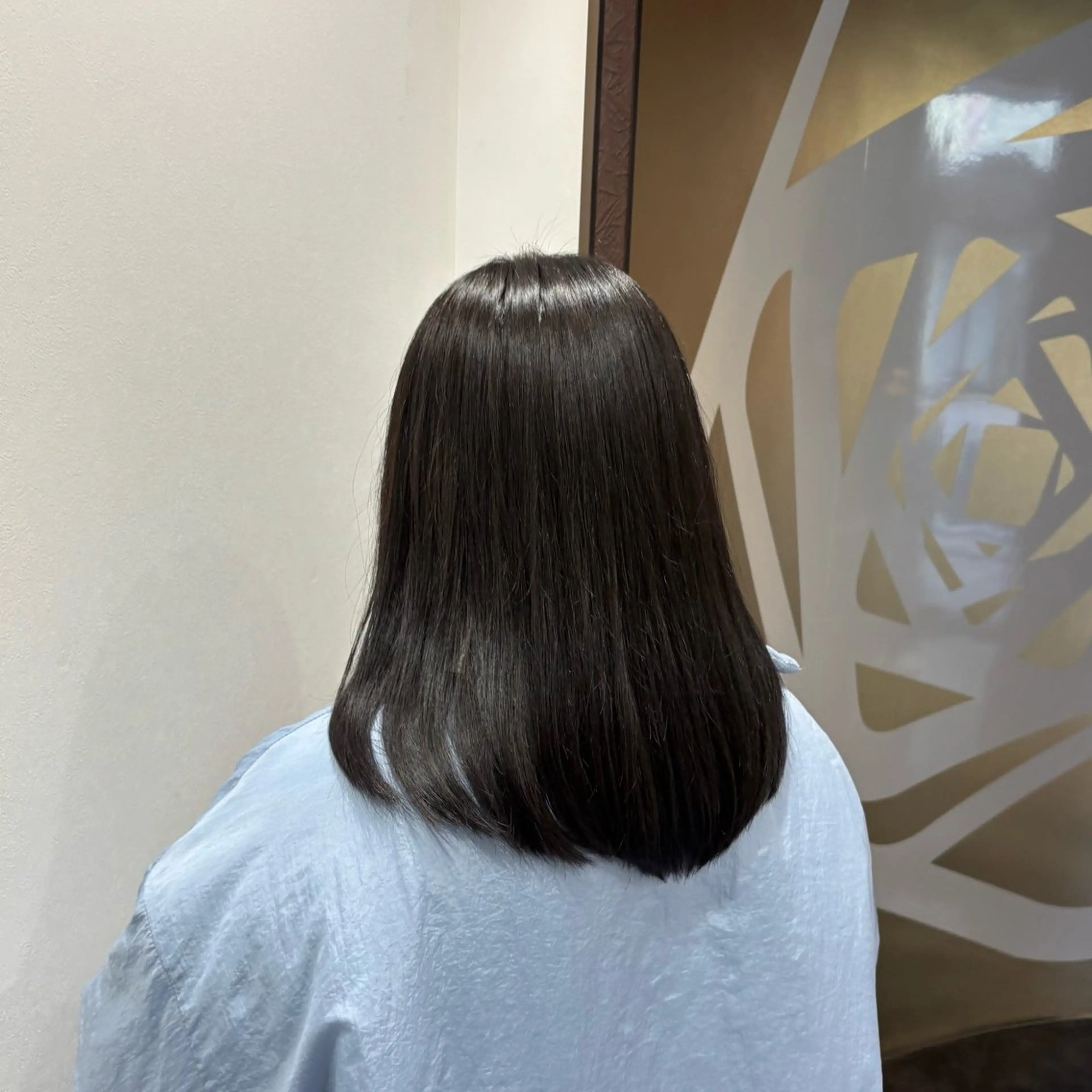 セミロング カラー ブラウンカラー 🌸石間伏 愛理🌸のヘアスタイル