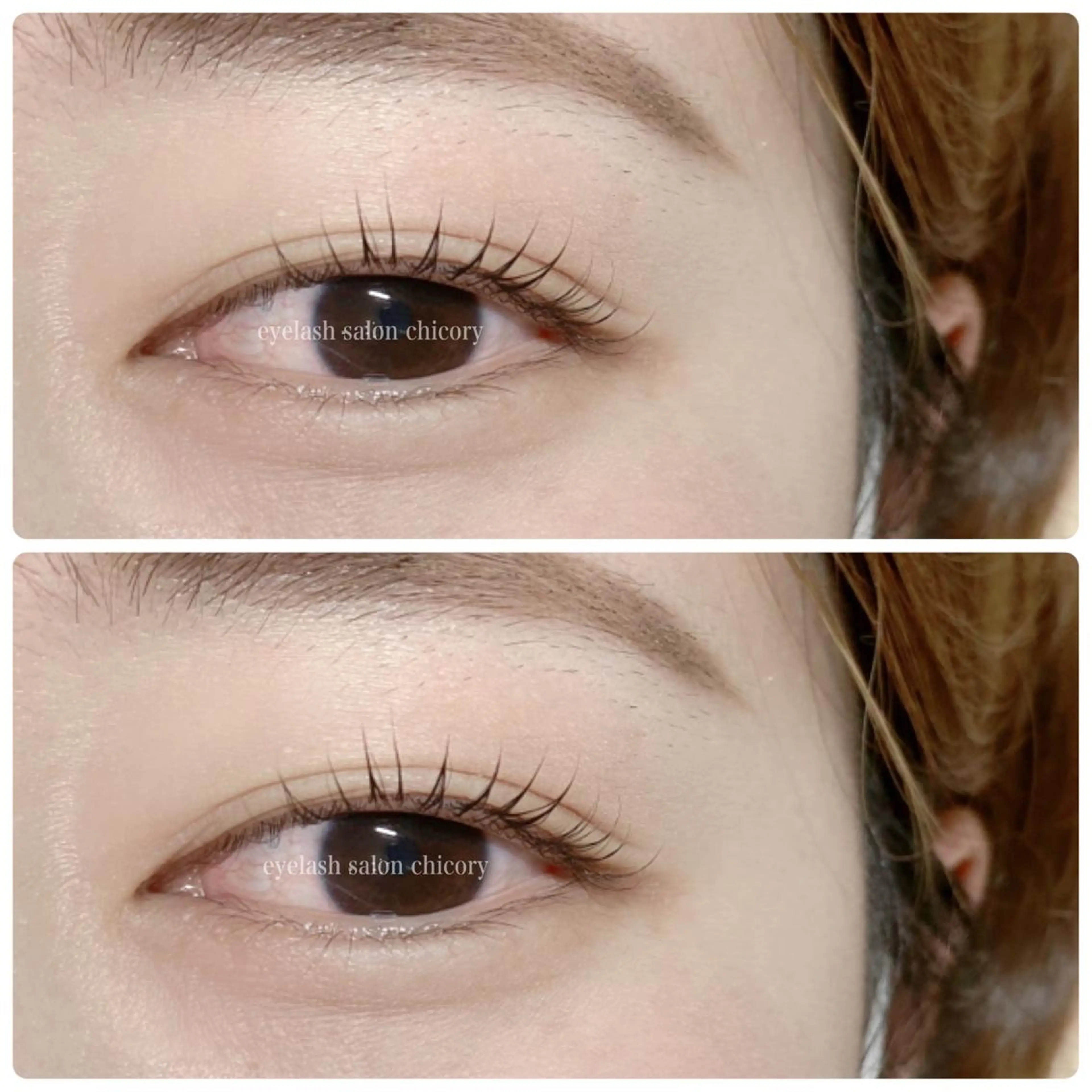 マツエク・マツパ 一重×まつ毛パーマ chicory YURIEのマツエク・マツパデザイン