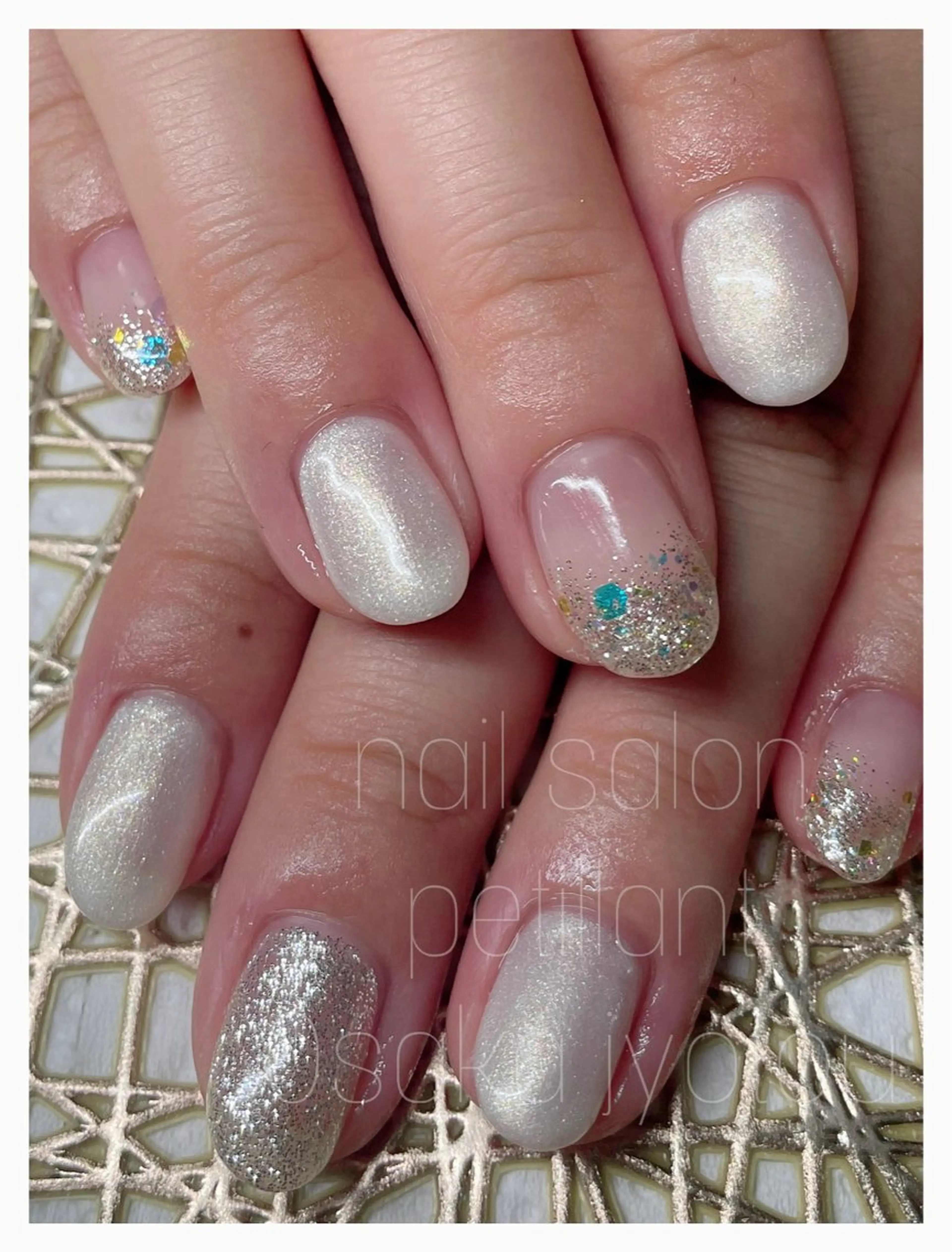 ネイル 赤色 petillant所属・nail salon petillantのネイルデザイン