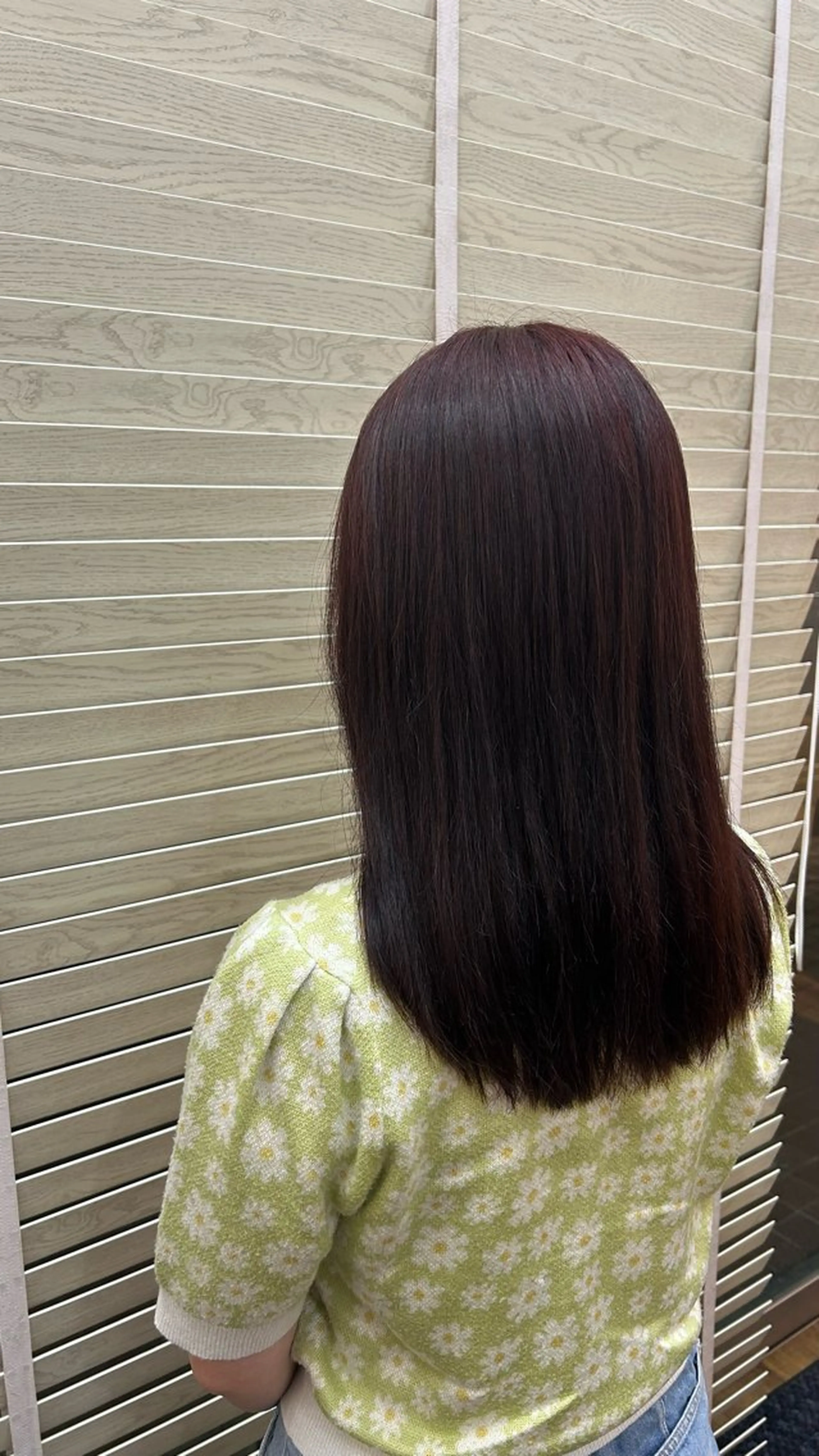 セミロング カラー ヘアカラー トリートメント hairsalon de Forever 本店所属・T MISAのヘアスタイル