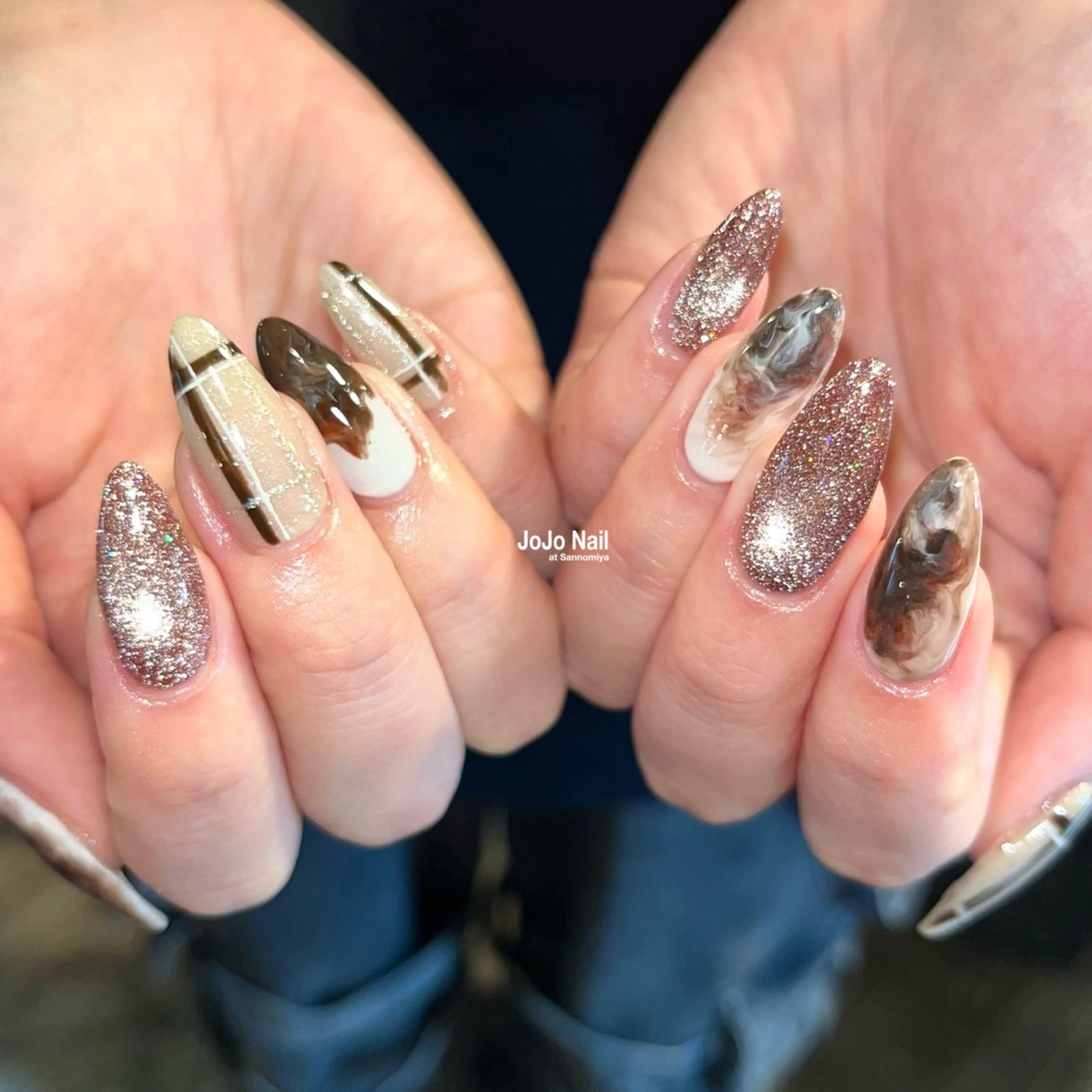 ネイル ハンドネイル AYAKA.T /JOJO@三宮のネイルデザイン