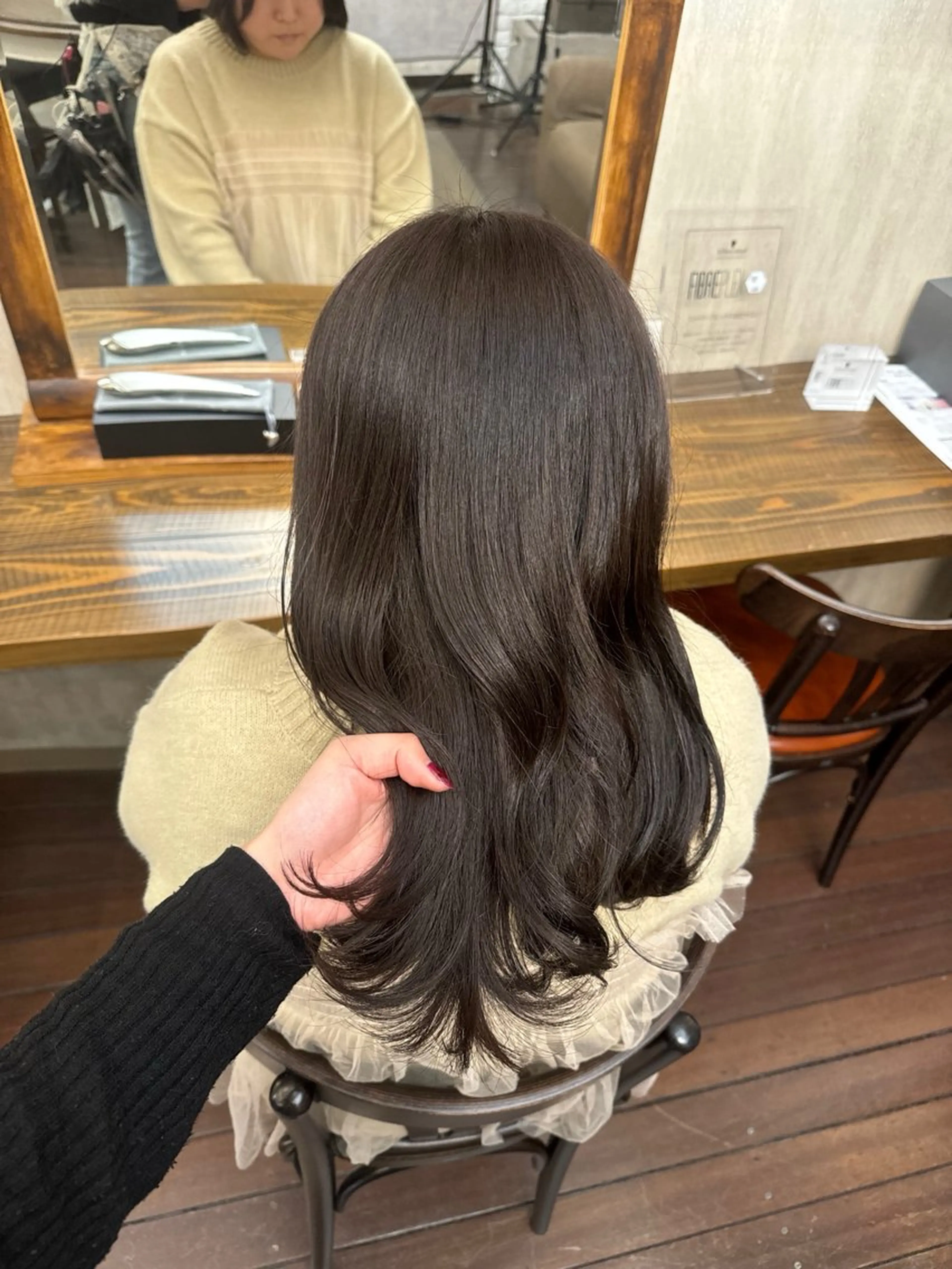 カラー ブラウンカラー 能隅あいかFLEAR 口コミ⭐️5.0⭐️のヘアスタイル